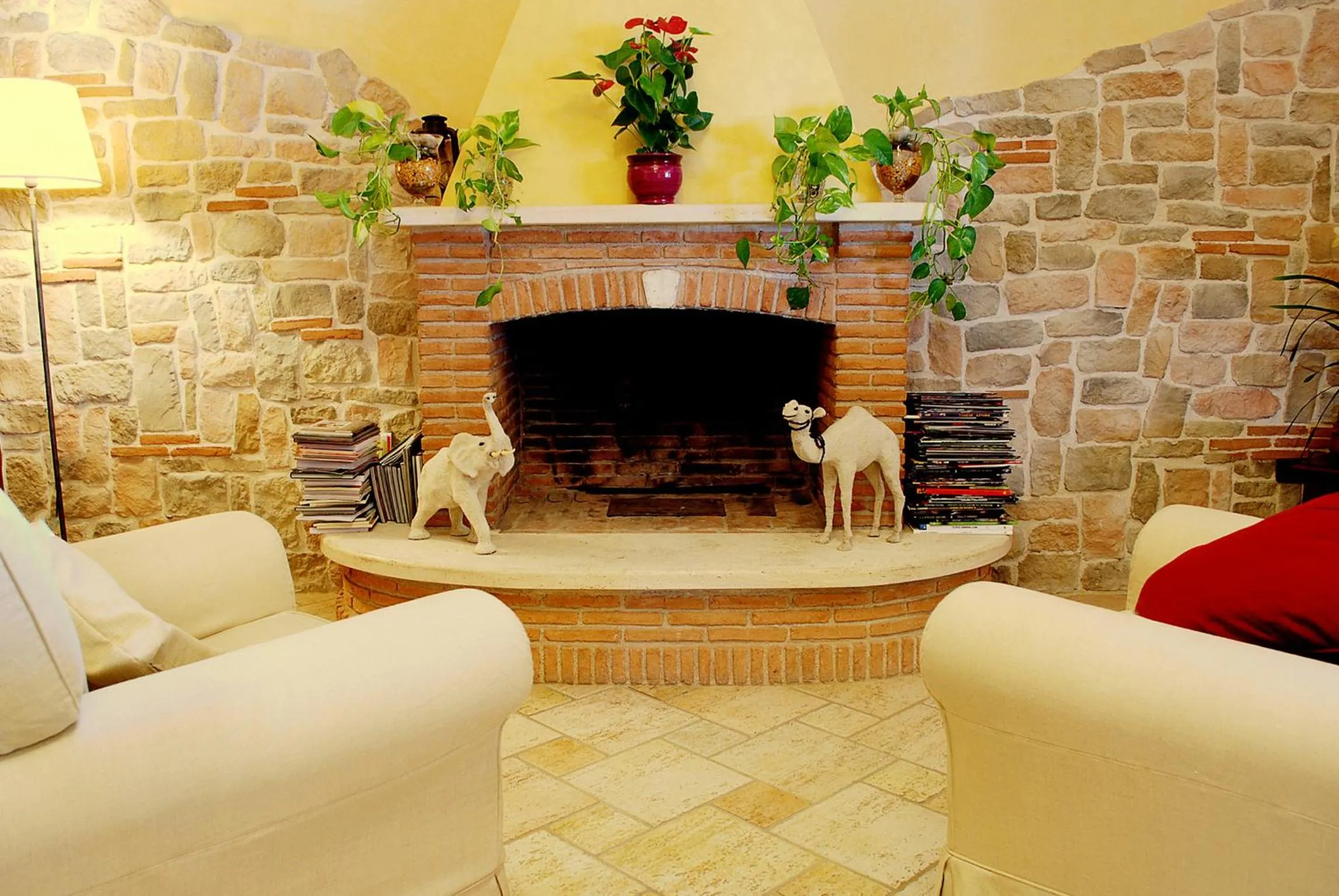 Decorative detail in Villa Rosita