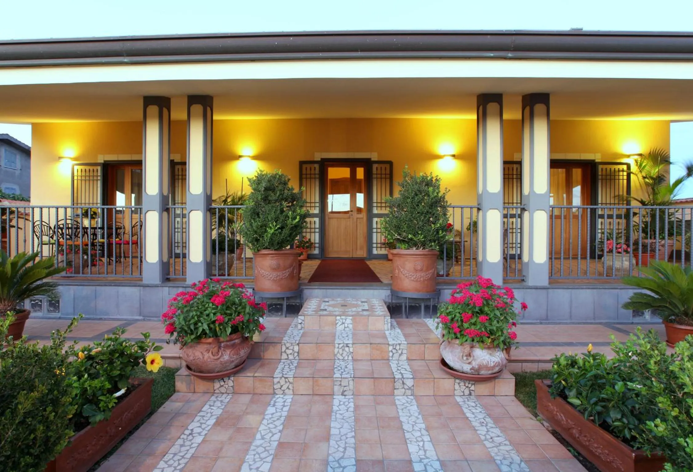 Patio in Villa Rosita