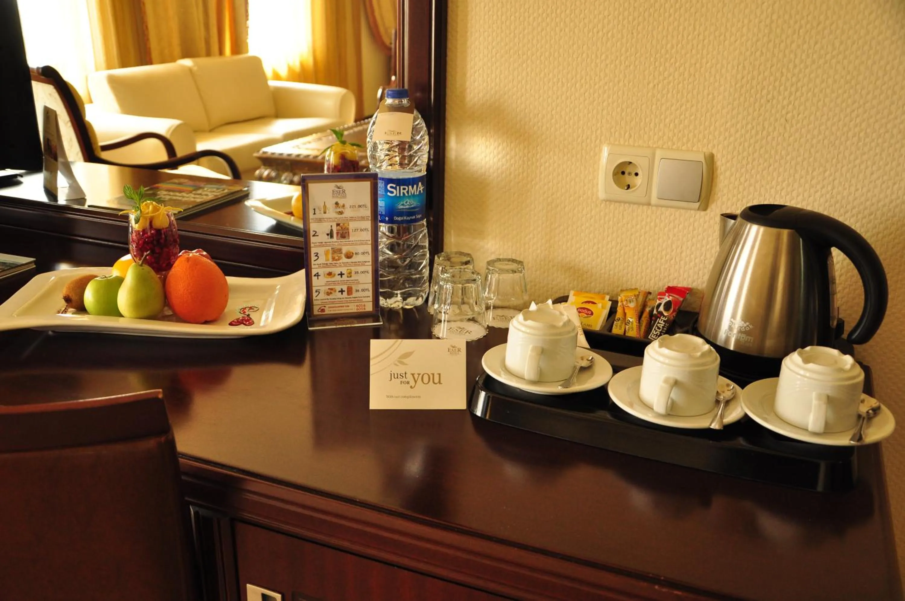 Seating area in Eser Diamond Hotel Spa & Convention Center İstanbul