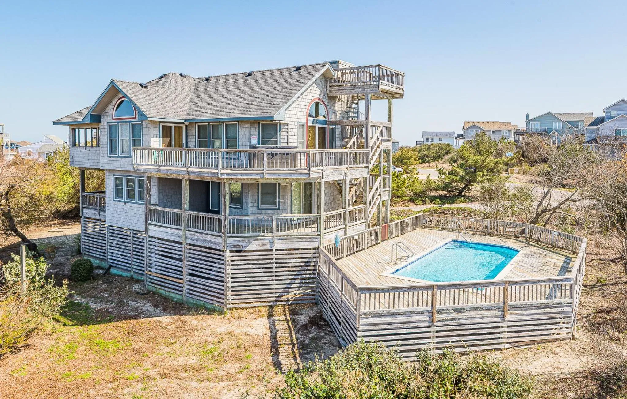 Banana Republic - Duck, Carolina Dunes, 200 Yds to Beach, Pool, Hot Tub, Ocean View