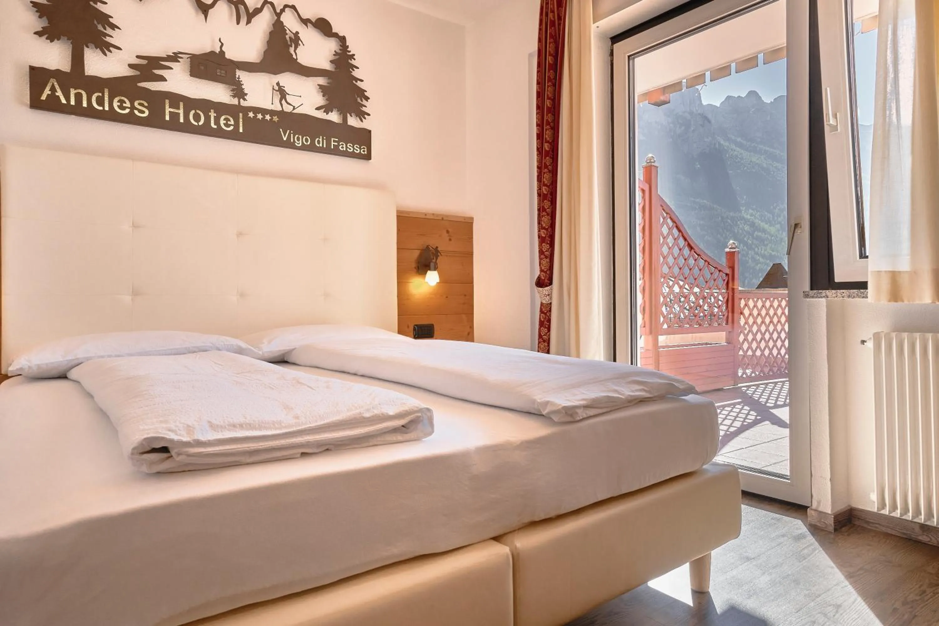 Bedroom, Bed in Family Hotel Andes - Only for Family