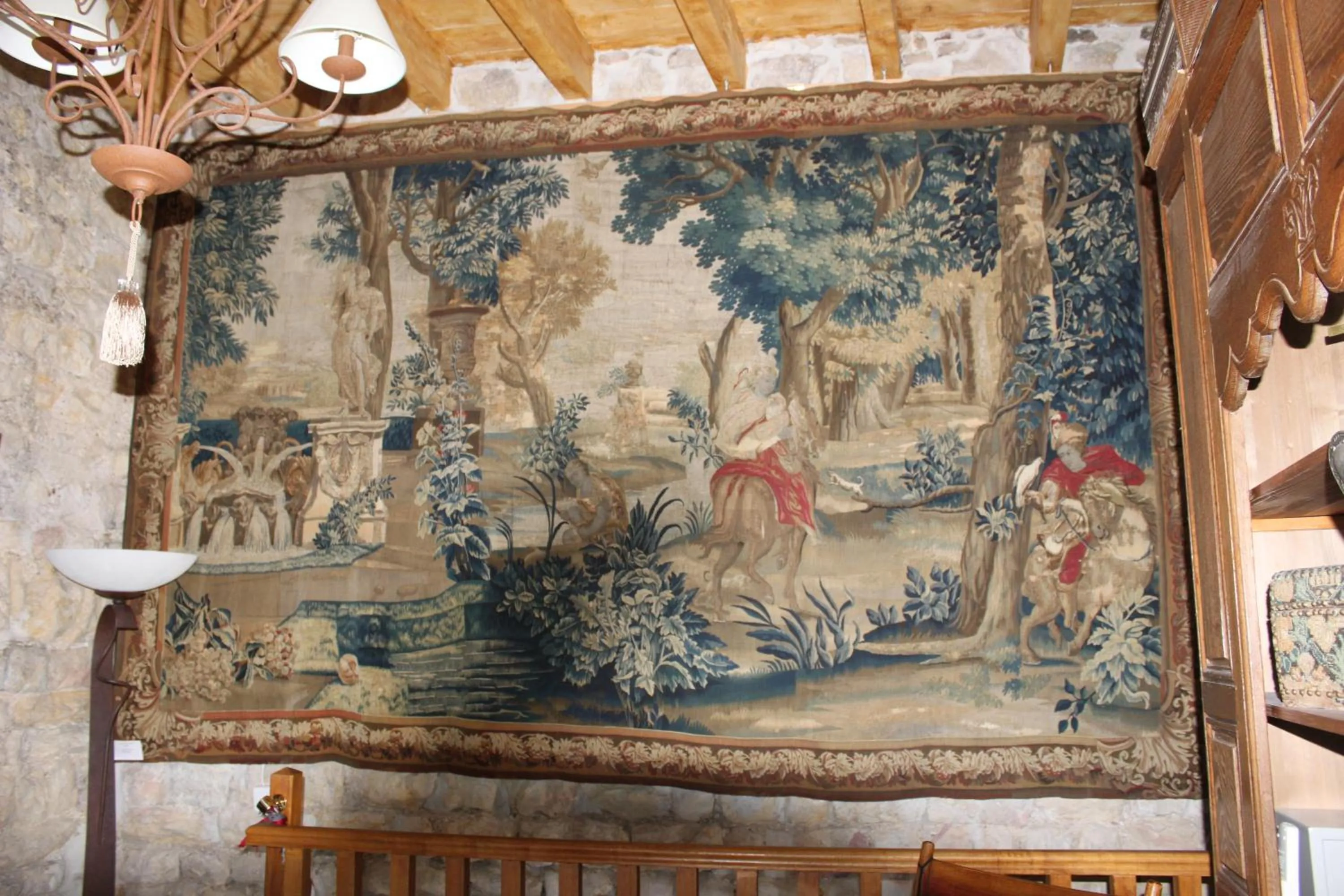 Decorative detail in Château de Vedène