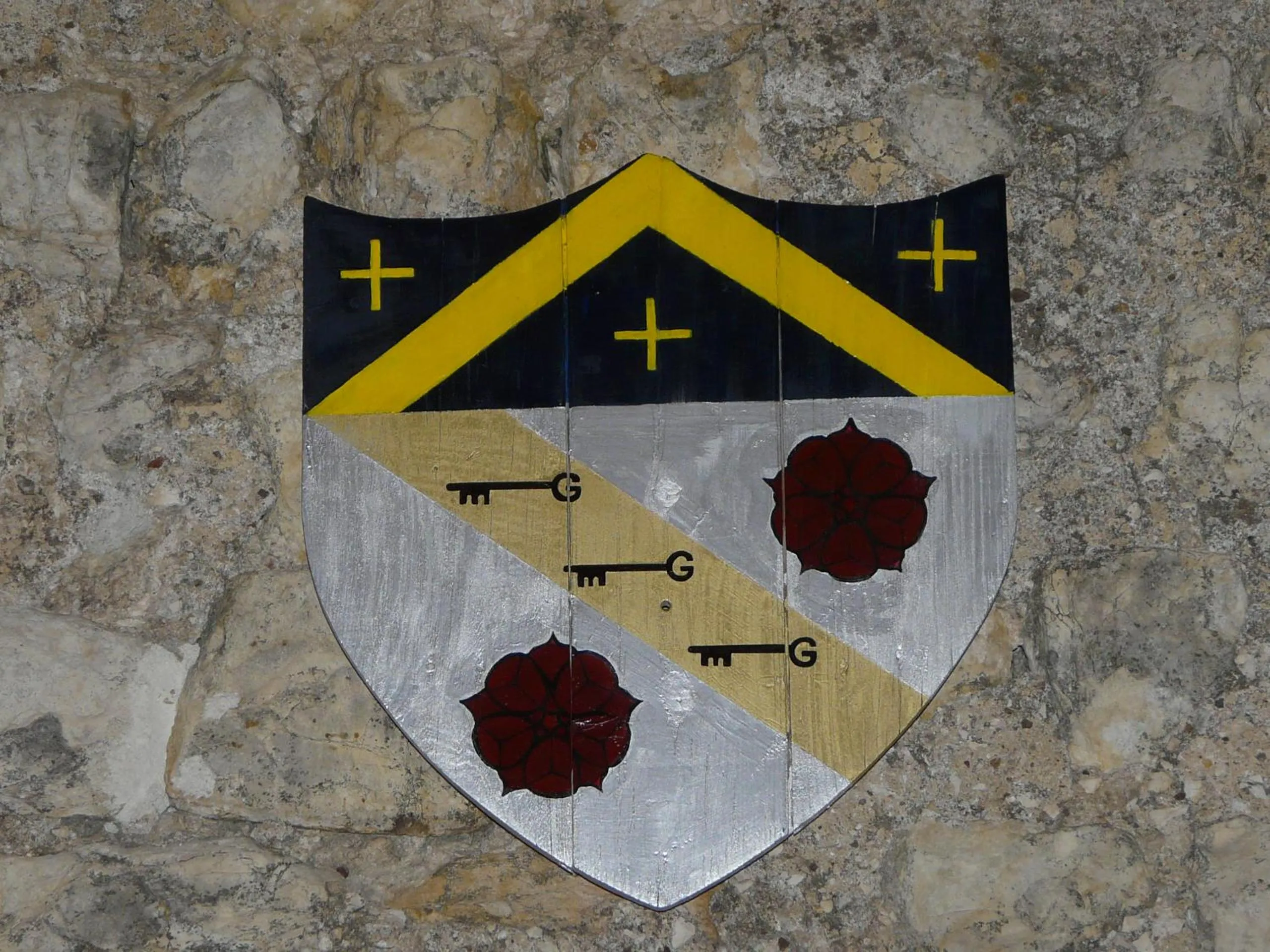 Decorative detail in Château de Vedène