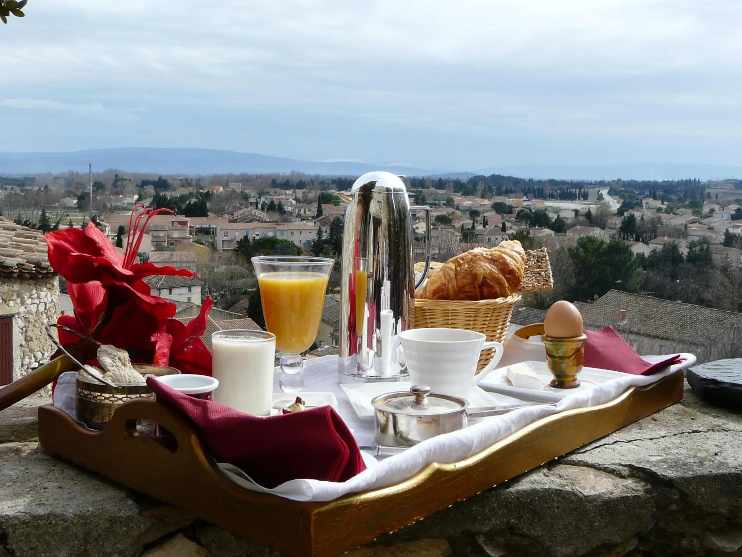 Balcony/Terrace in Château de Vedène