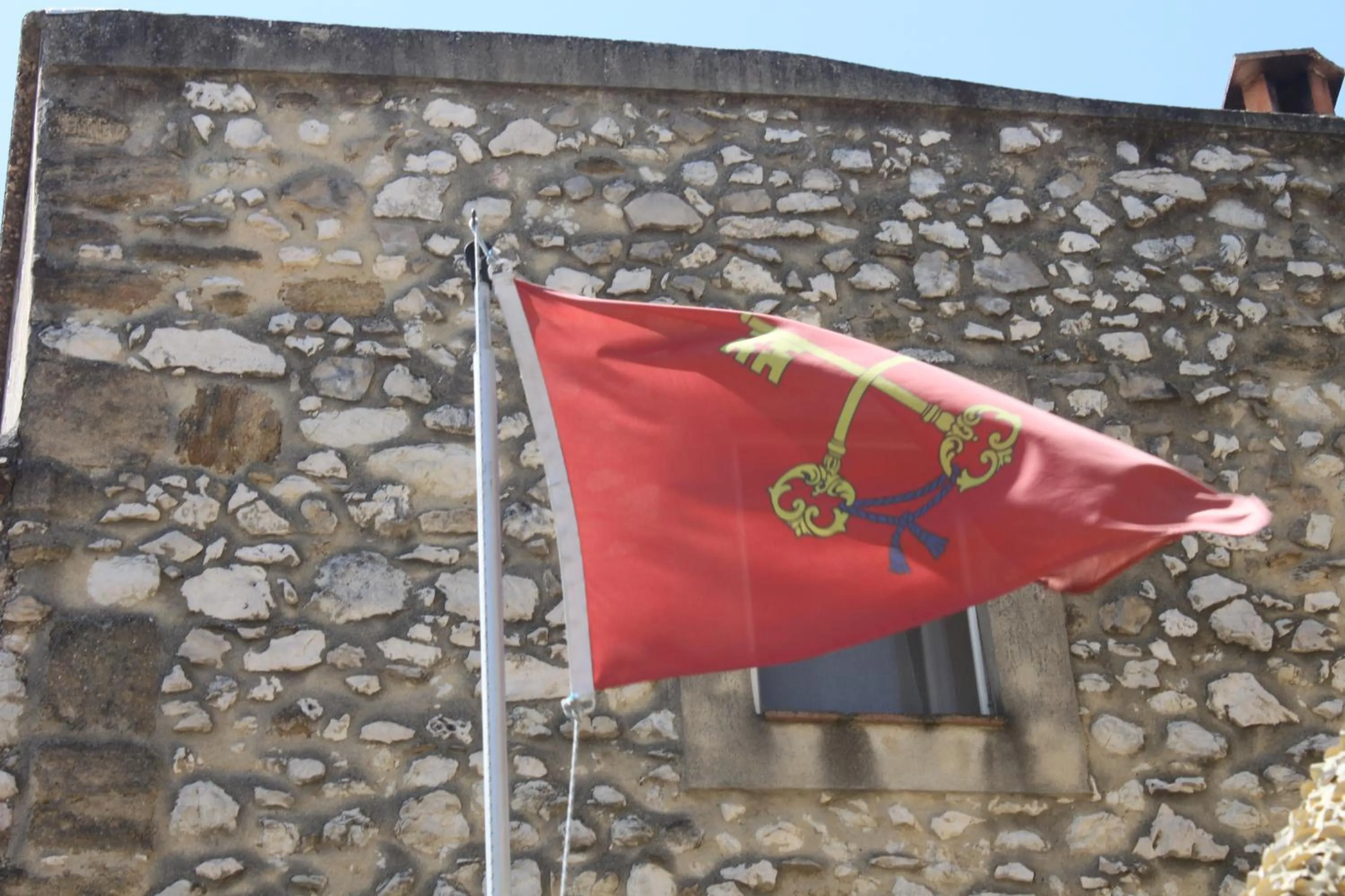 Decorative detail in Château de Vedène