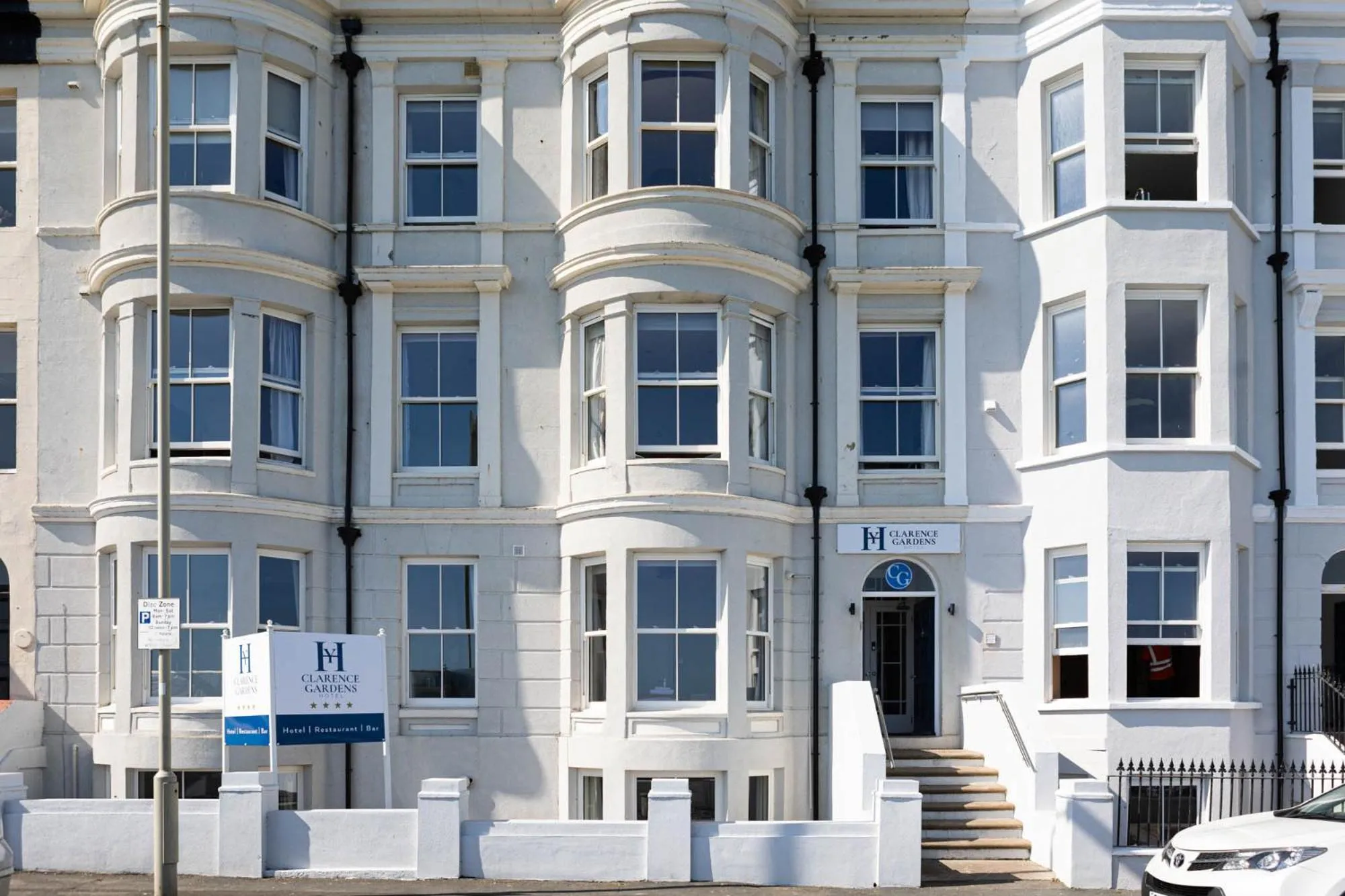 Property building in The Clarence Gardens Hotel, BW Signature Collection