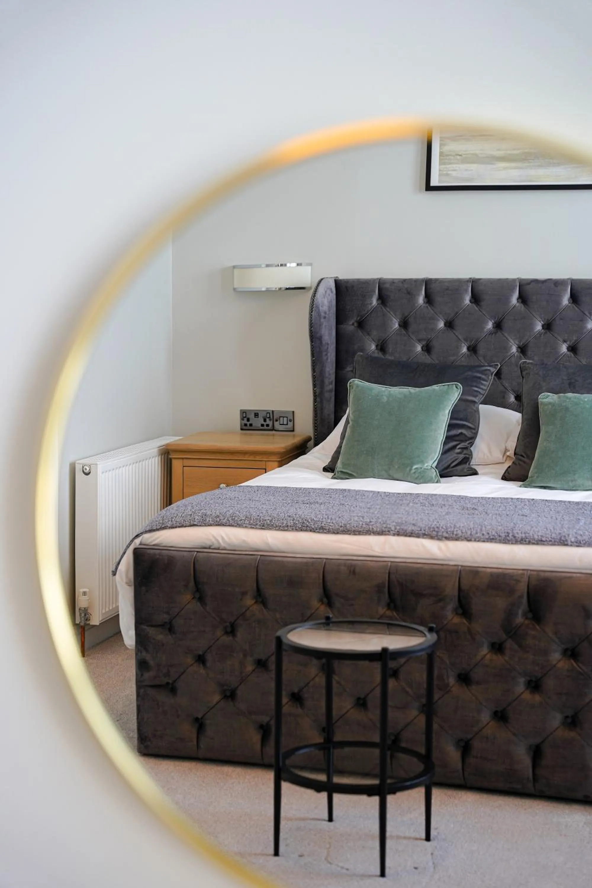 Bed in The Clarence Gardens Hotel, BW Signature Collection