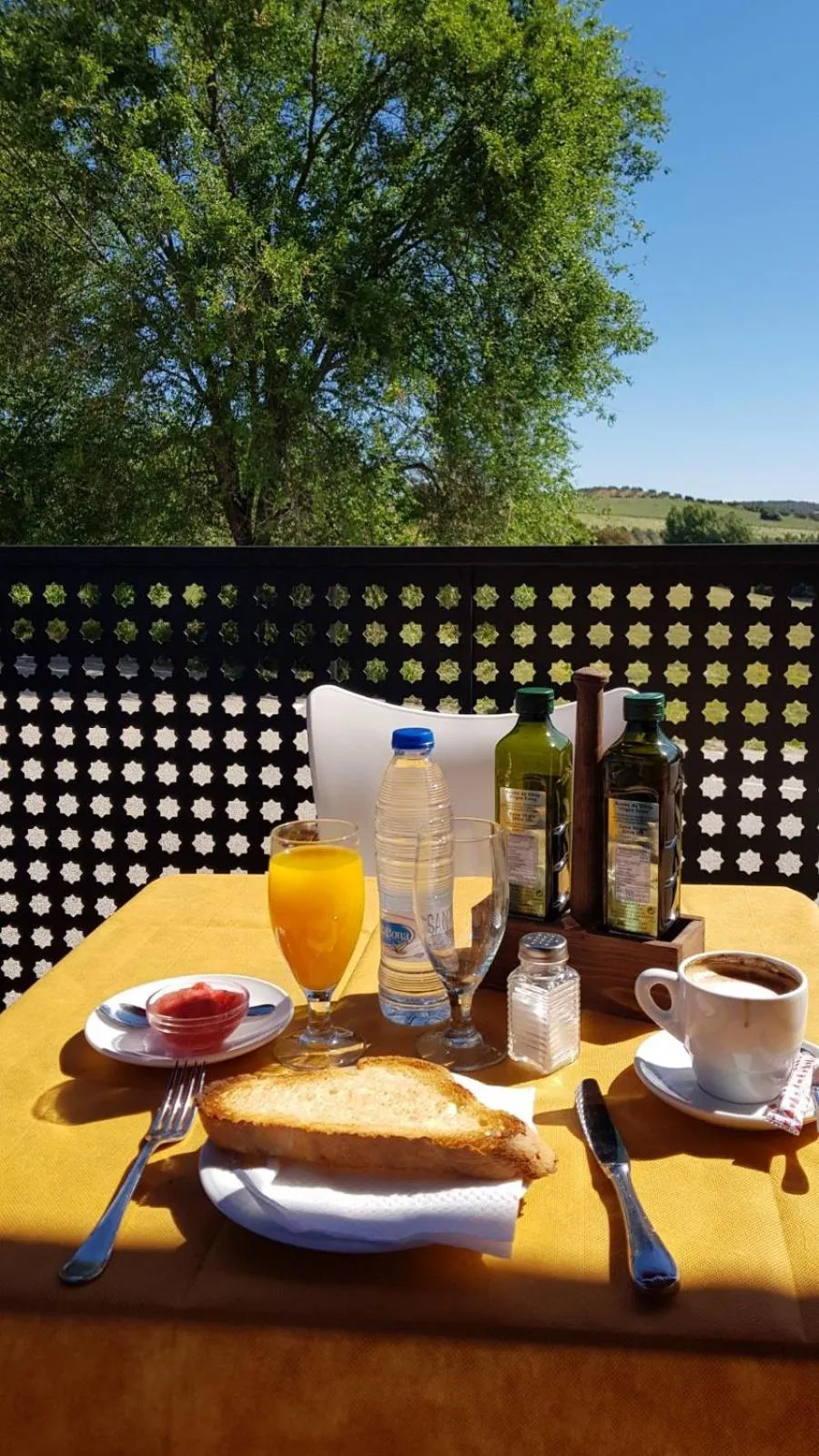 Breakfast in Hotel Alfonso VIII