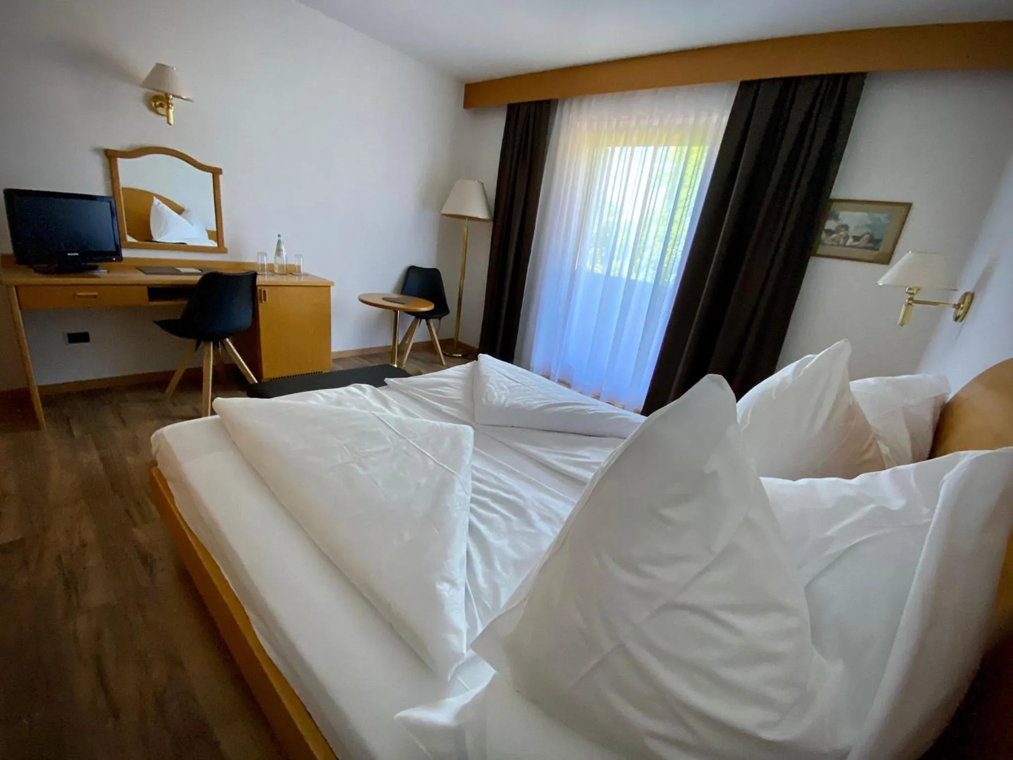 Bed in Hotel Simpaty