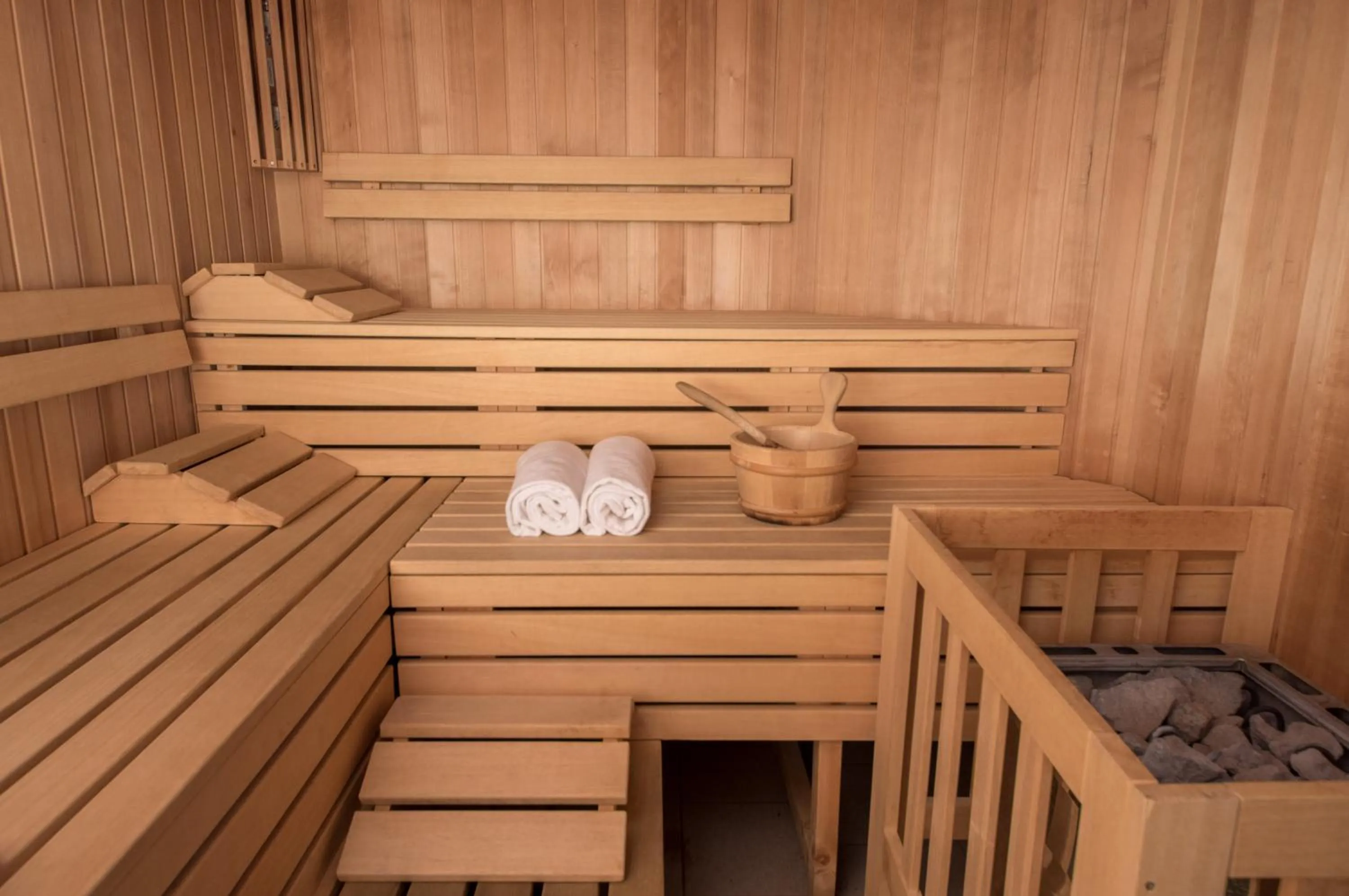 Sauna in Hotel Simpaty