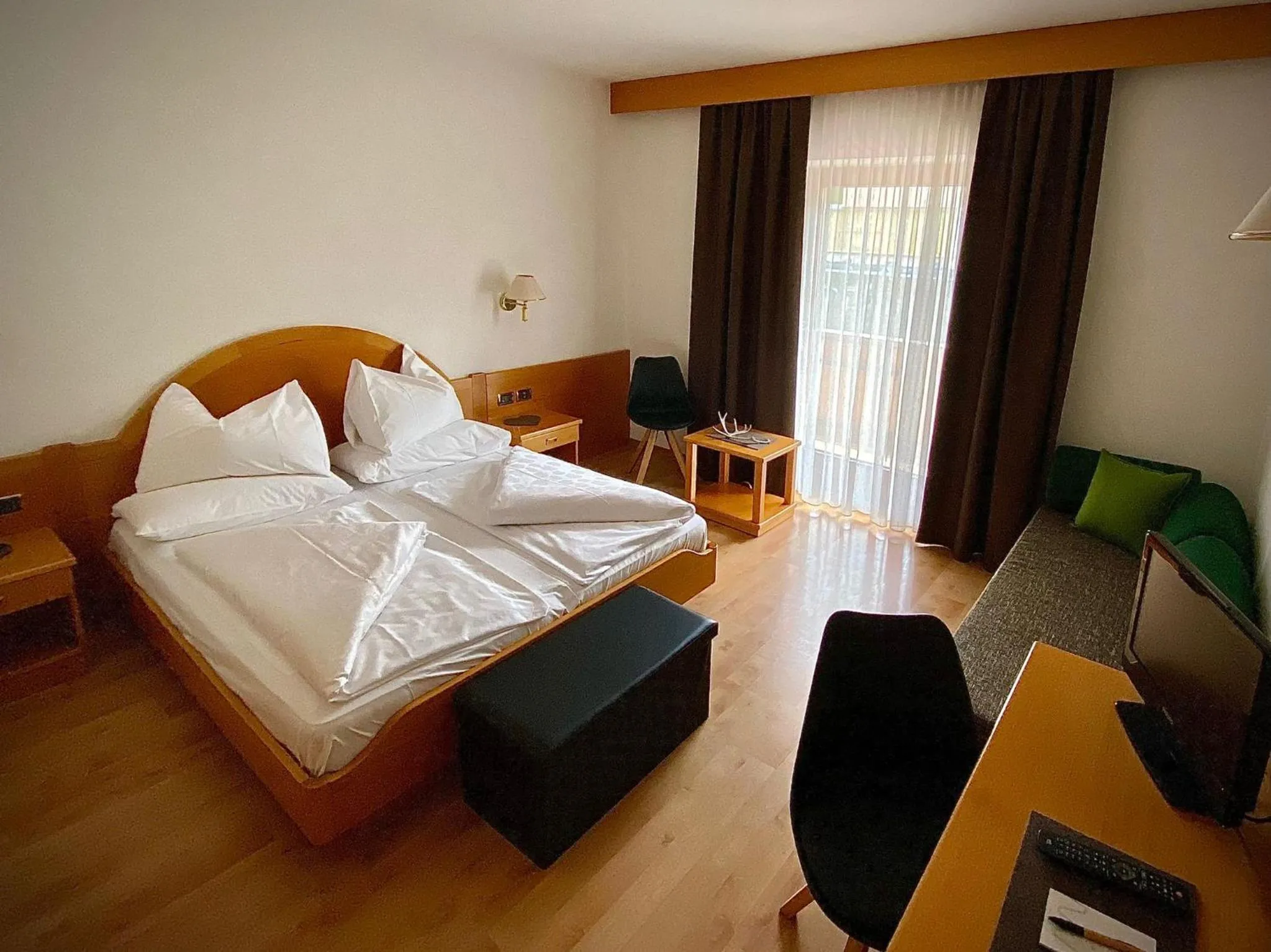 Bed in Hotel Simpaty