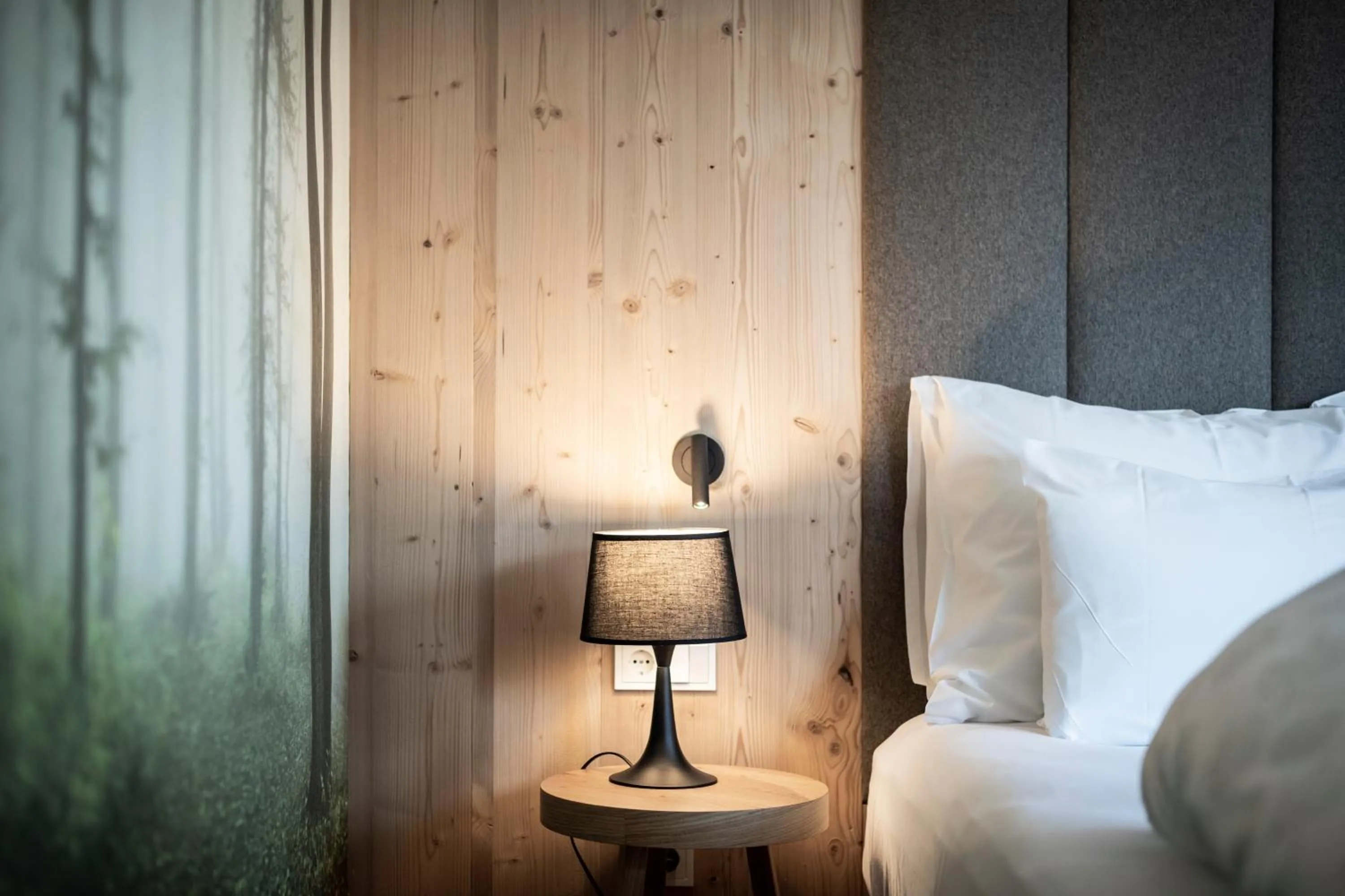 Bed in Hotel Simpaty