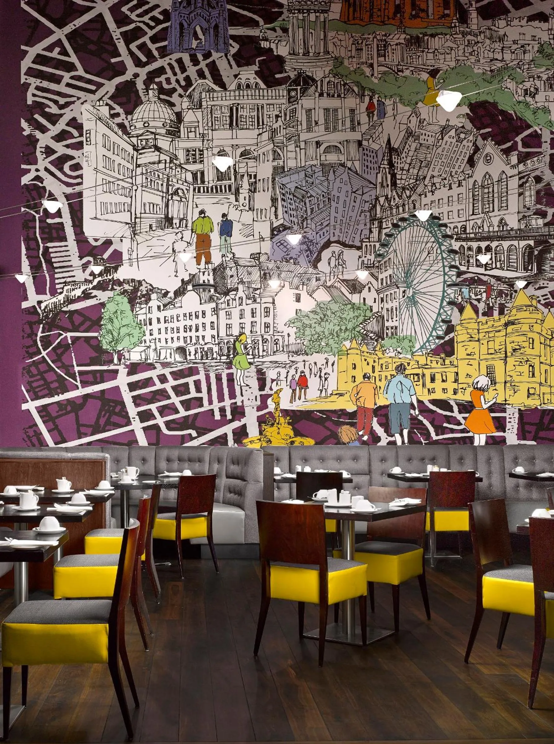 Restaurant/places to eat in Radisson Blu Hotel, Edinburgh City Centre