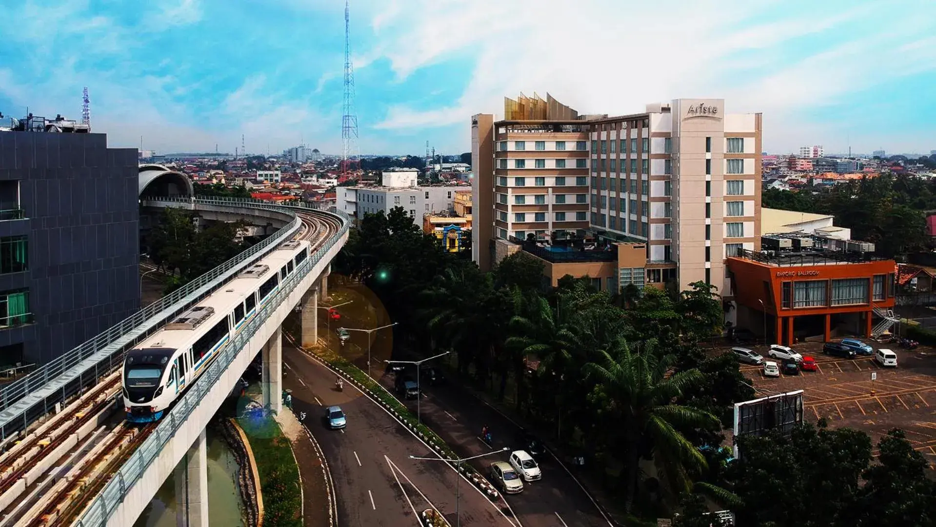 Property building in The Arista Hotel Palembang Property building in The Arista Hotel Palembang