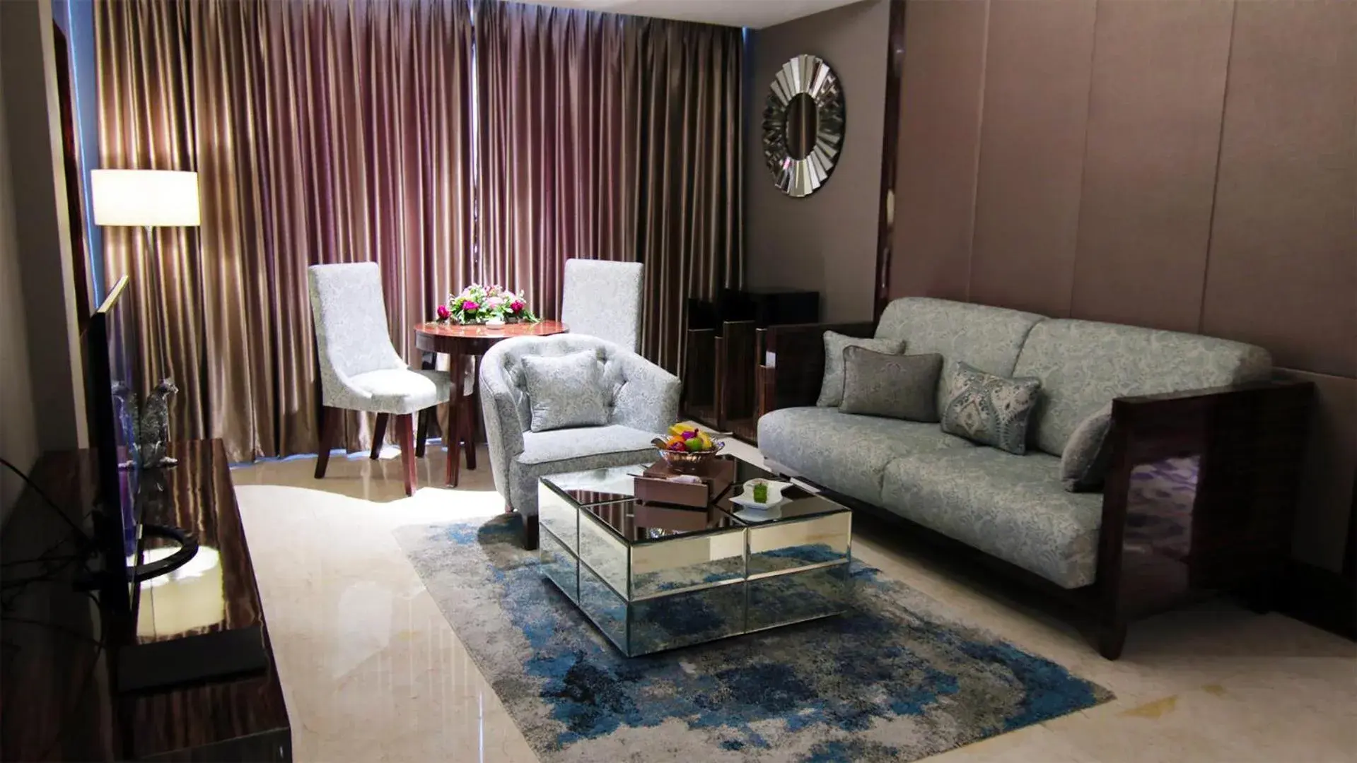 Living room in The Arista Hotel Palembang Living room in The Arista Hotel Palembang