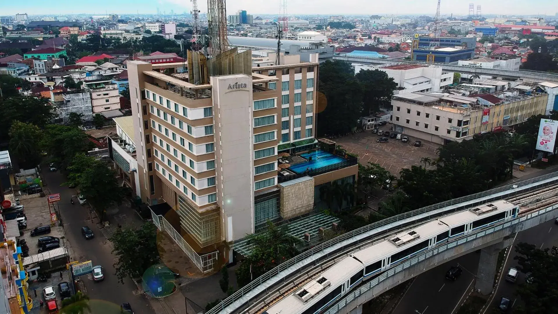 Property building in The Arista Hotel Palembang Property building in The Arista Hotel Palembang