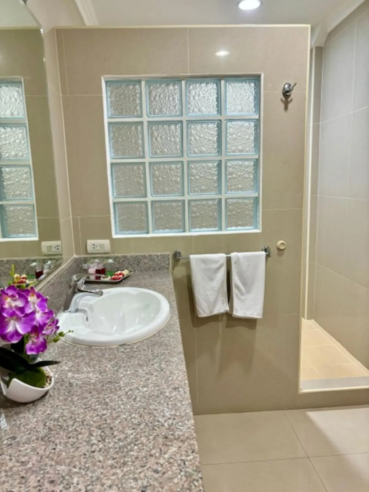 Shower in Baan Souy Resort