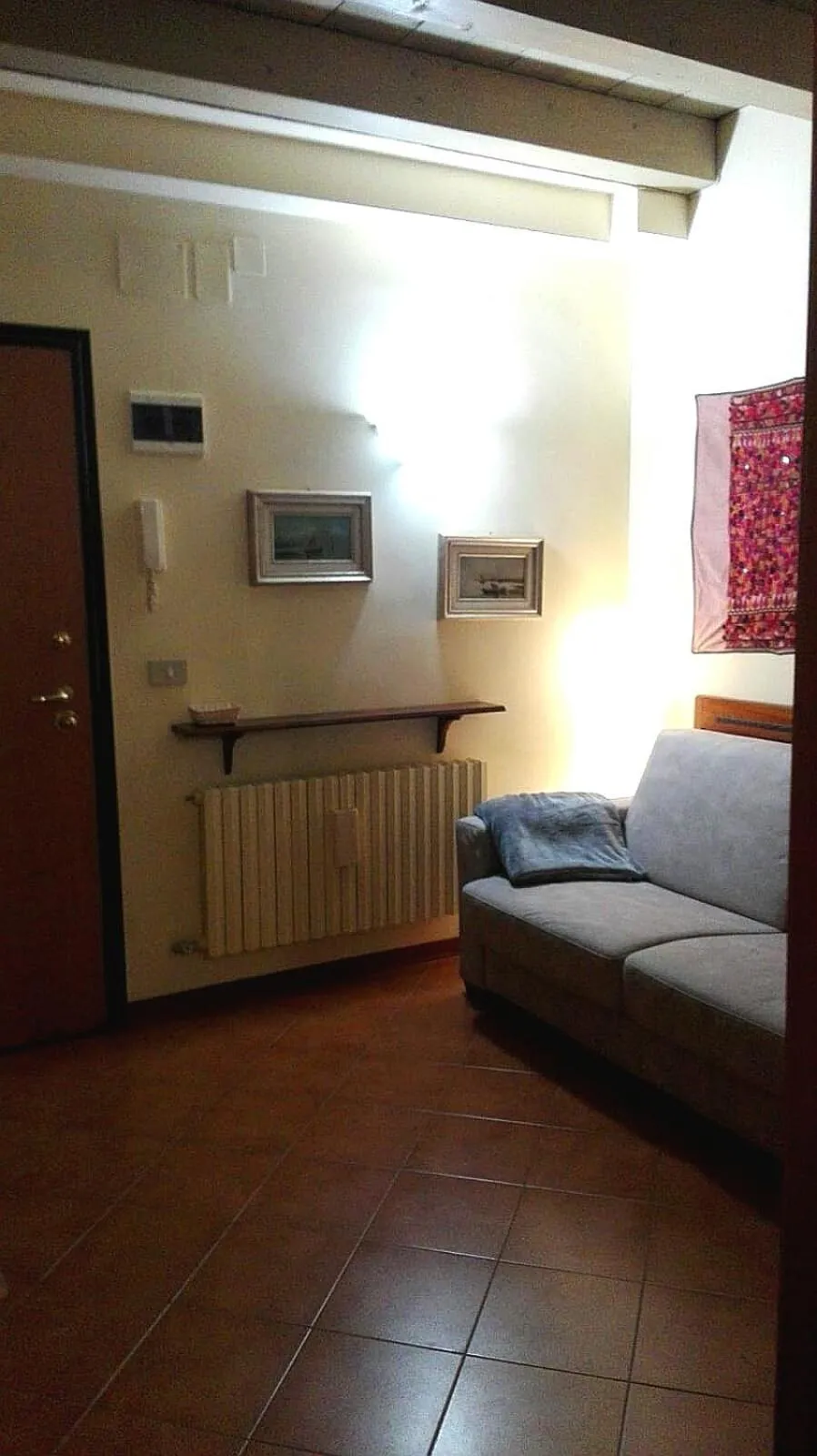 Seating area, Bed in B&B Venice 1964