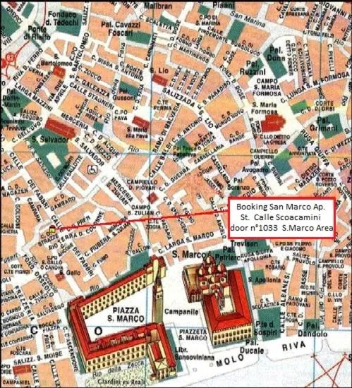 Location in B&B Venice 1964