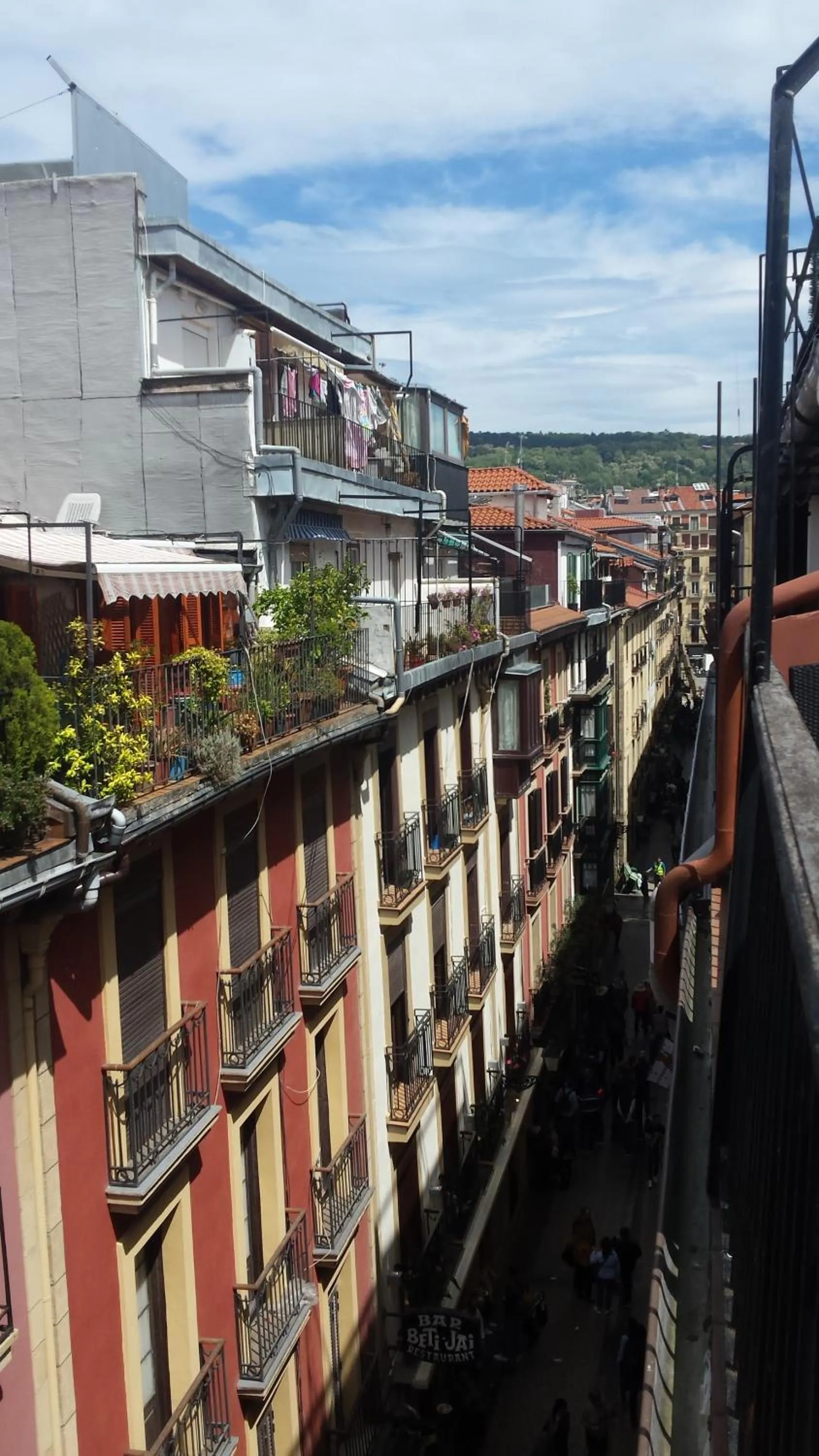 Street view in Pensión San Fermín