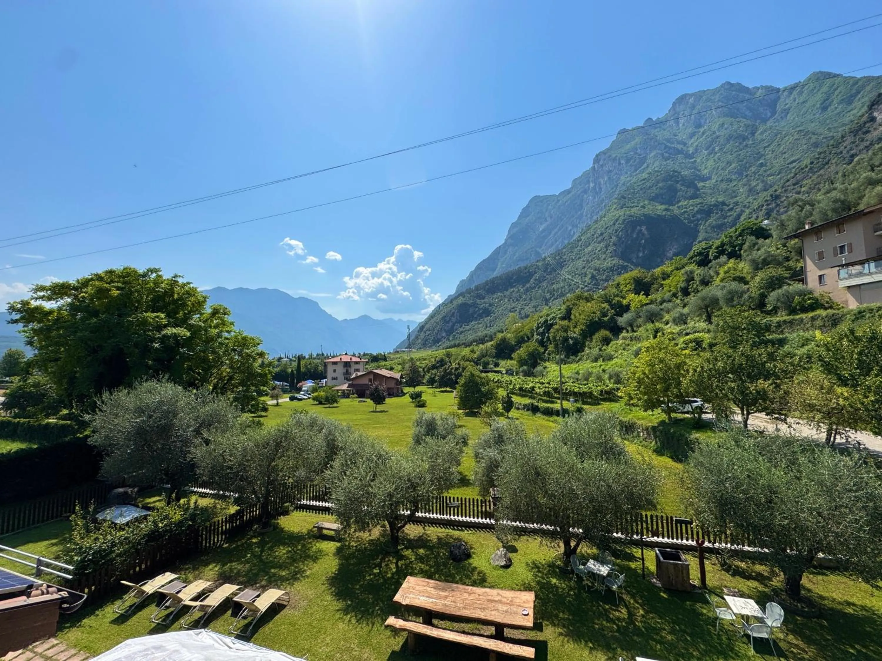 Garden view in Agritur Girardelli