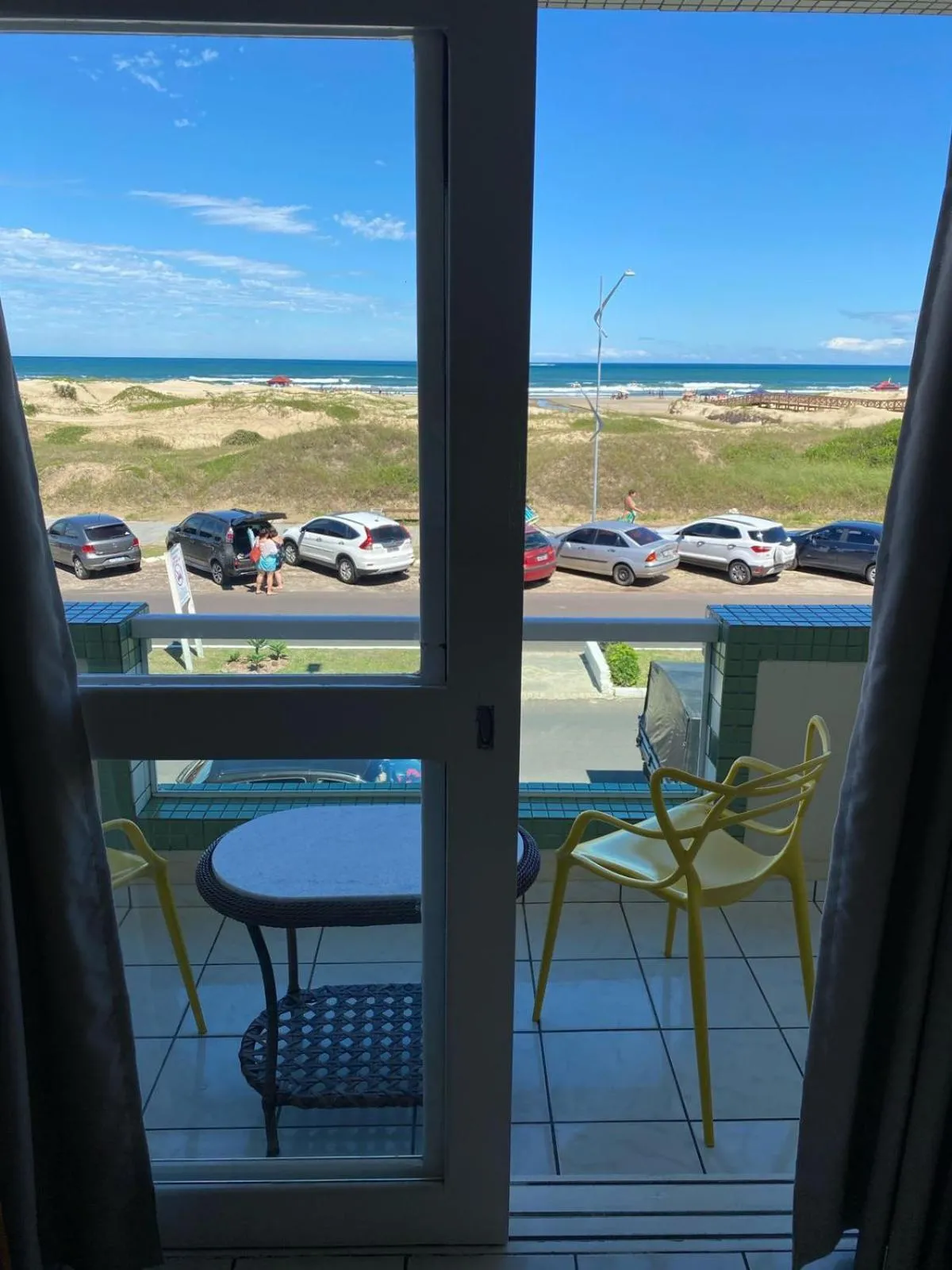 Sea view in Pousada La Barca