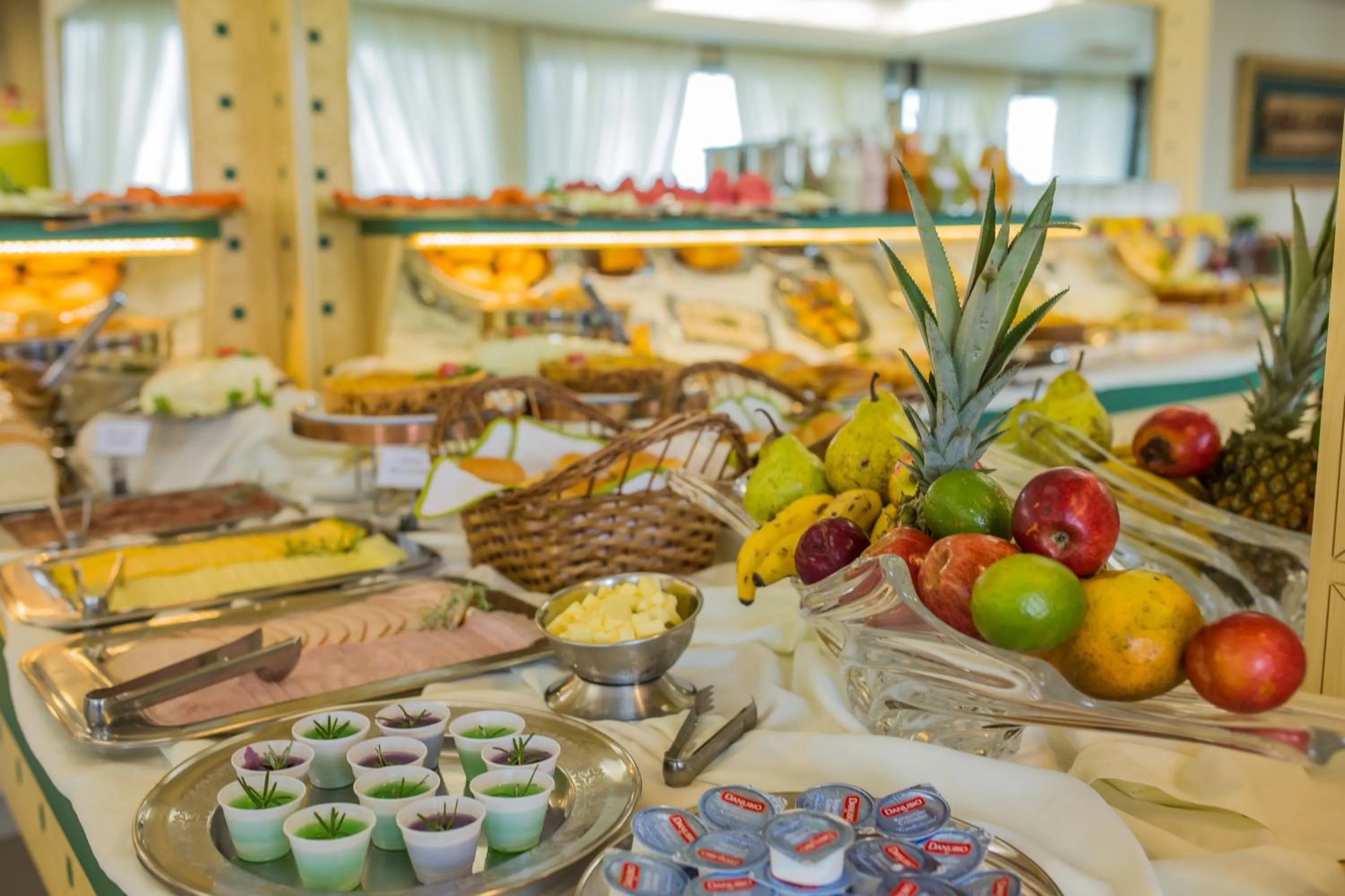 Food and drinks in Pousada La Barca