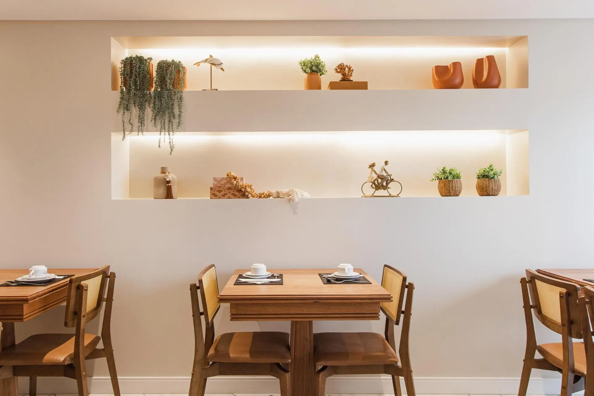 Dining area in Pousada La Barca