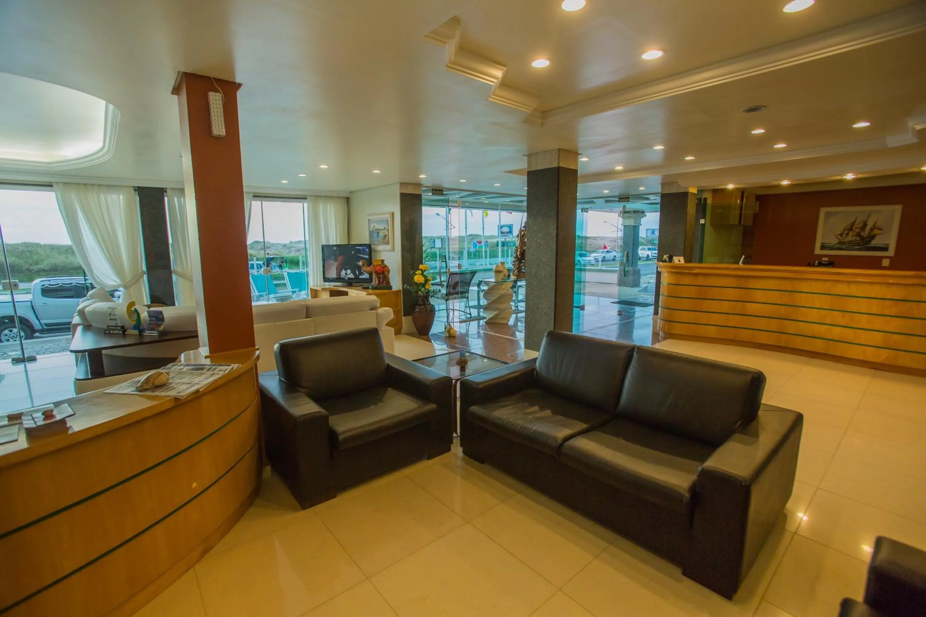 Lobby or reception in Pousada La Barca