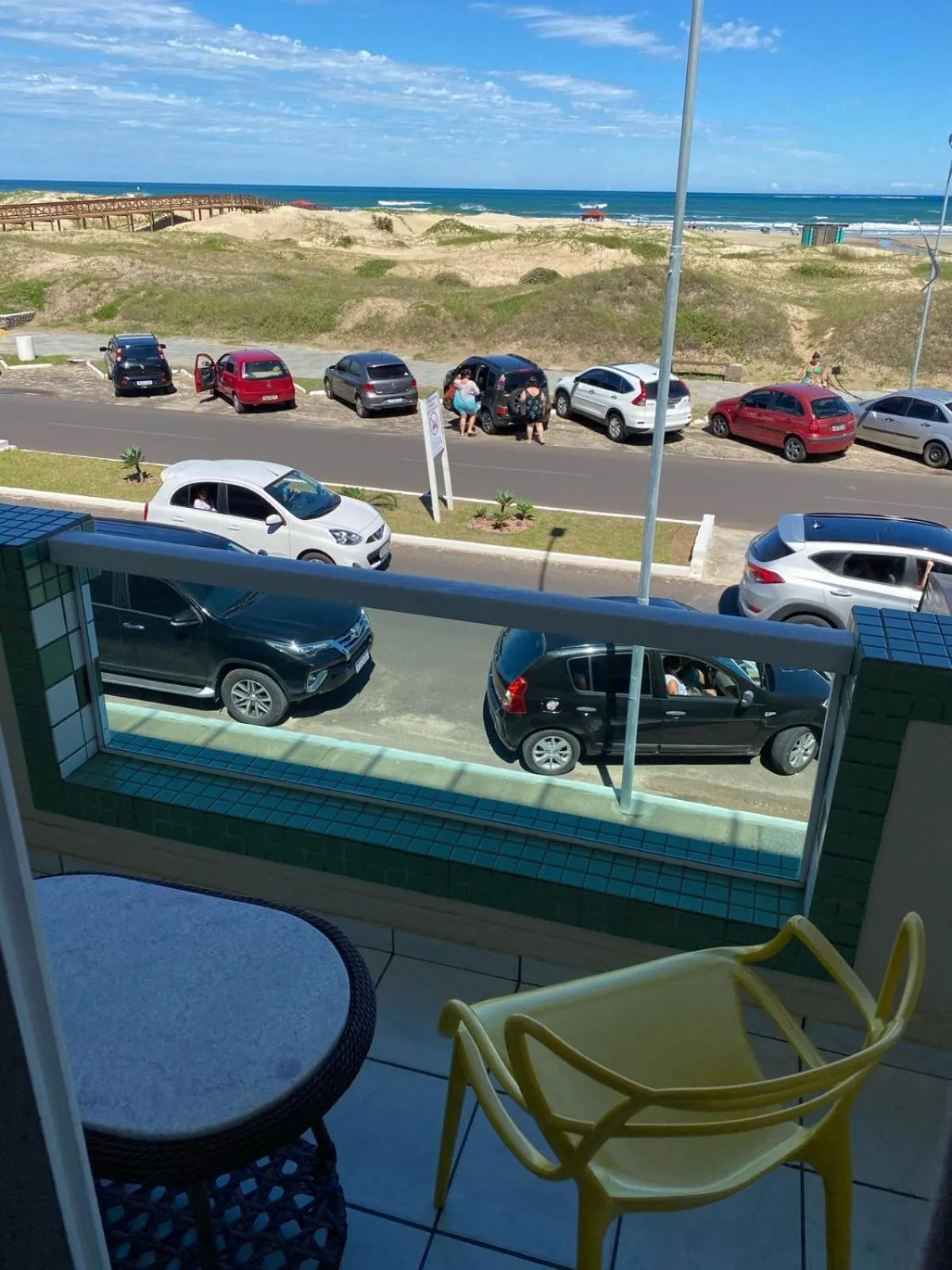 Sea view in Pousada La Barca