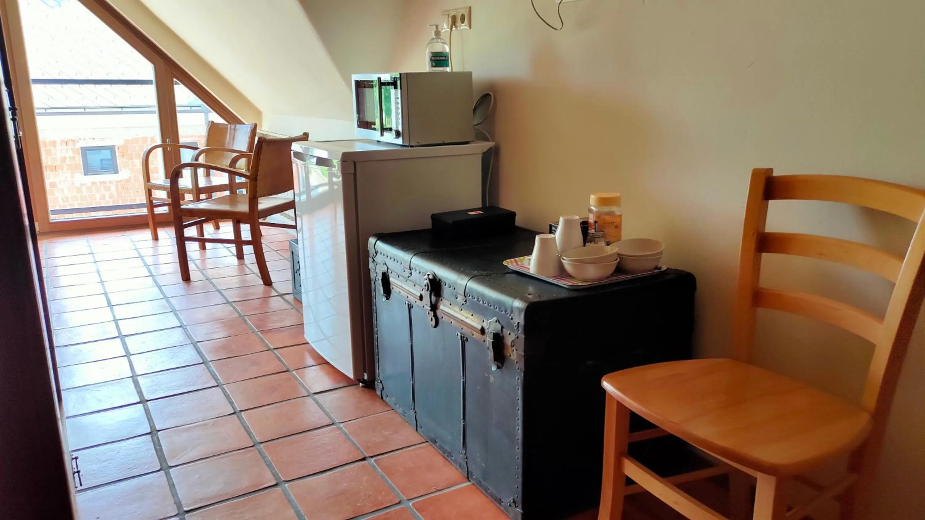 Coffee/tea facilities in Bed & Breakfast Na Poljani
