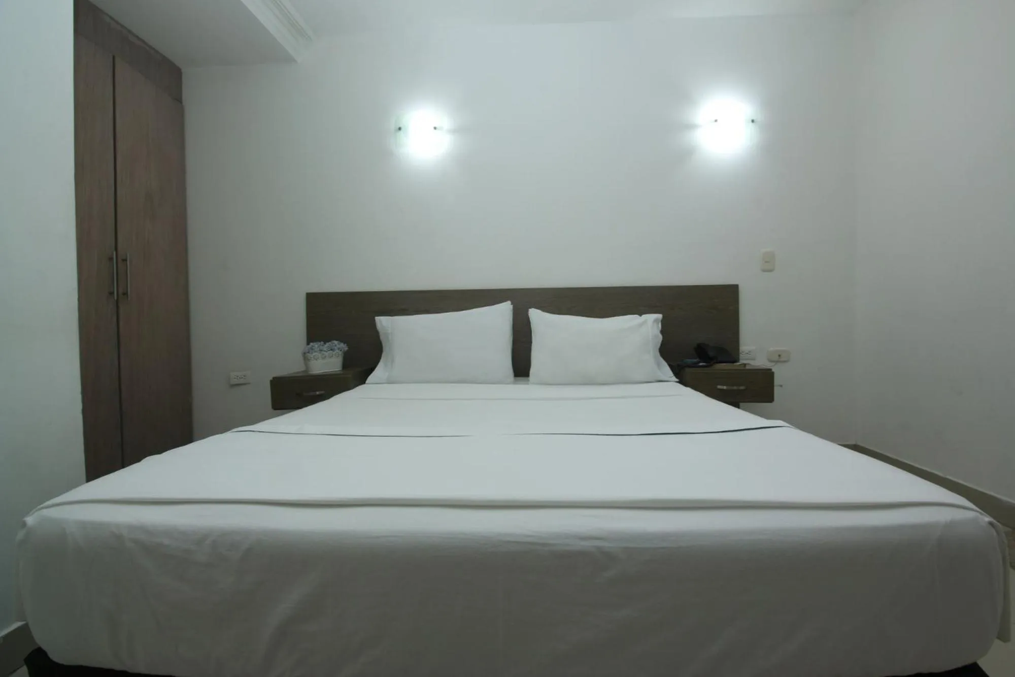 Bed in Hotel Yivinaca