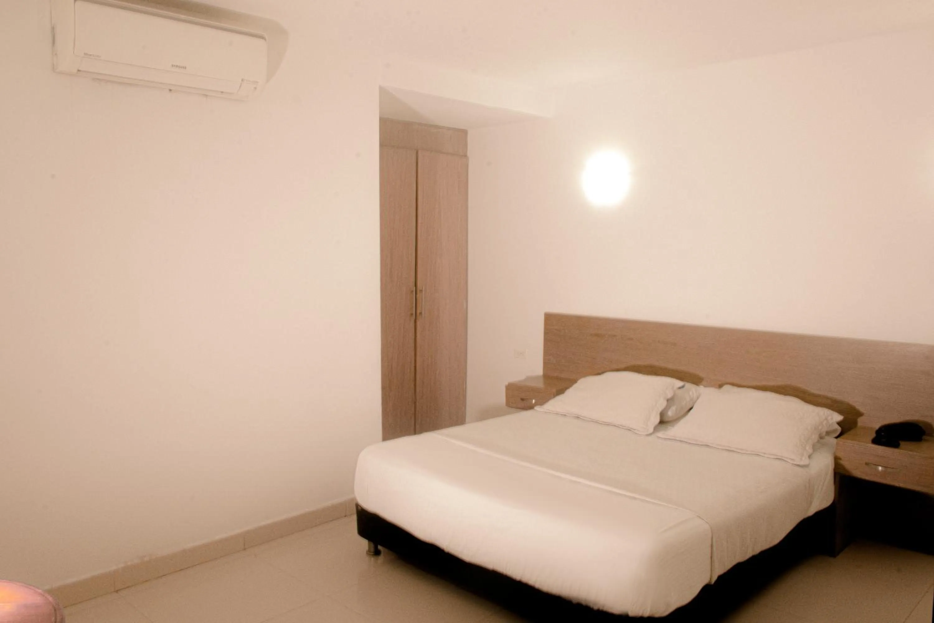 Bed in Hotel Yivinaca