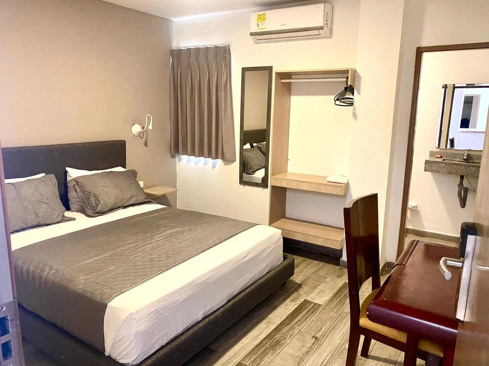 Bed in Hotel Yivinaca