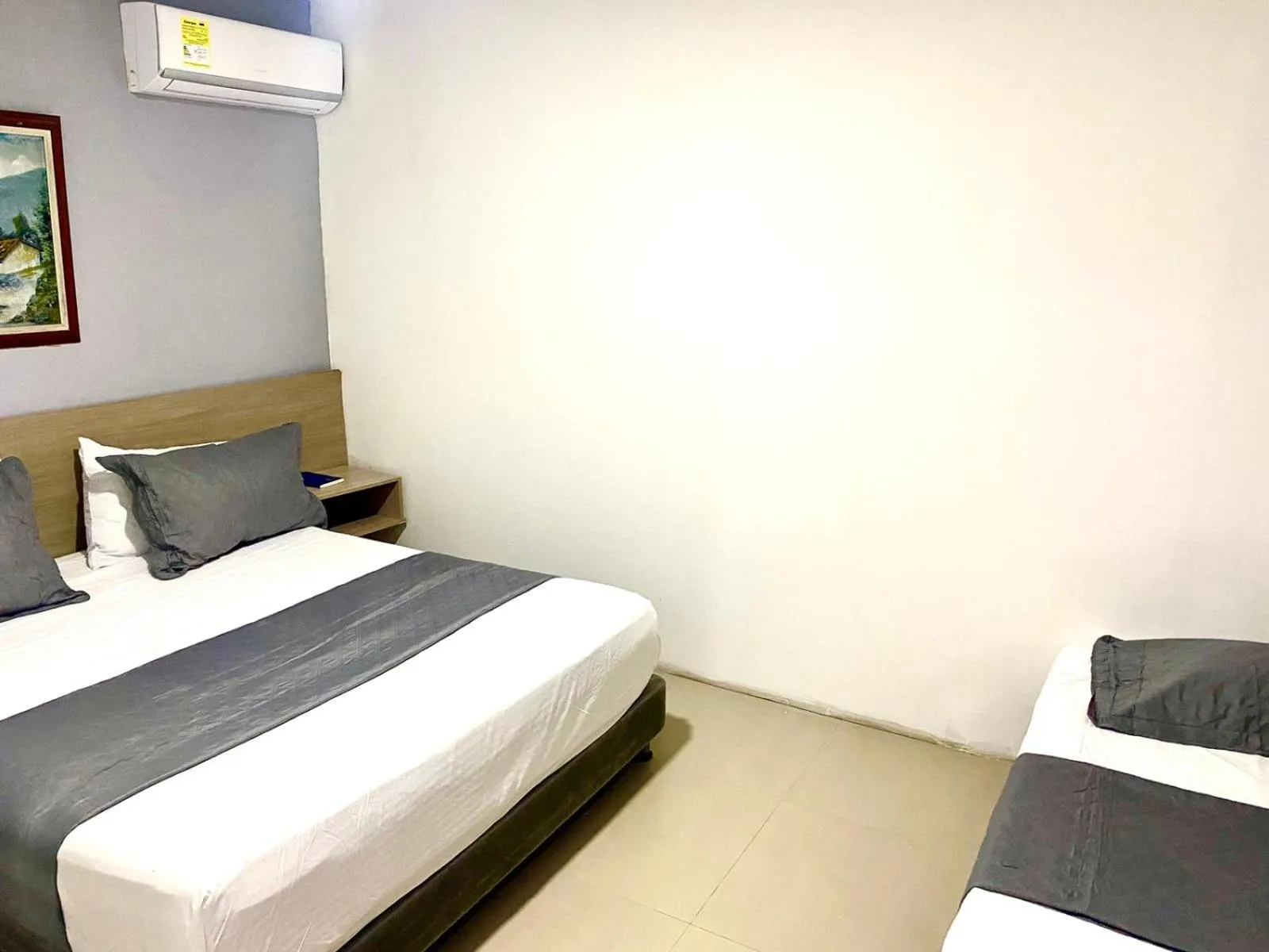 Bed in Hotel Yivinaca