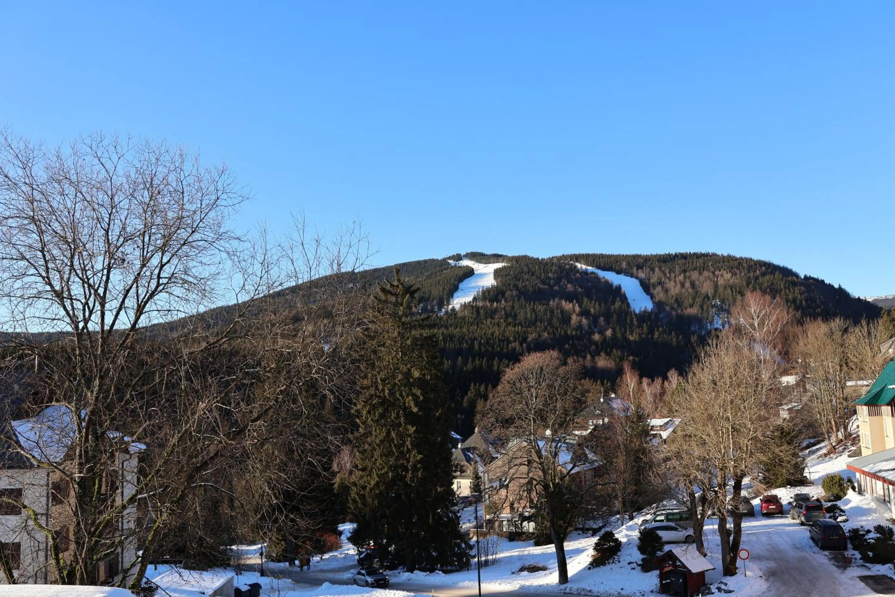 View (from property/room) in Penzion Brnenka