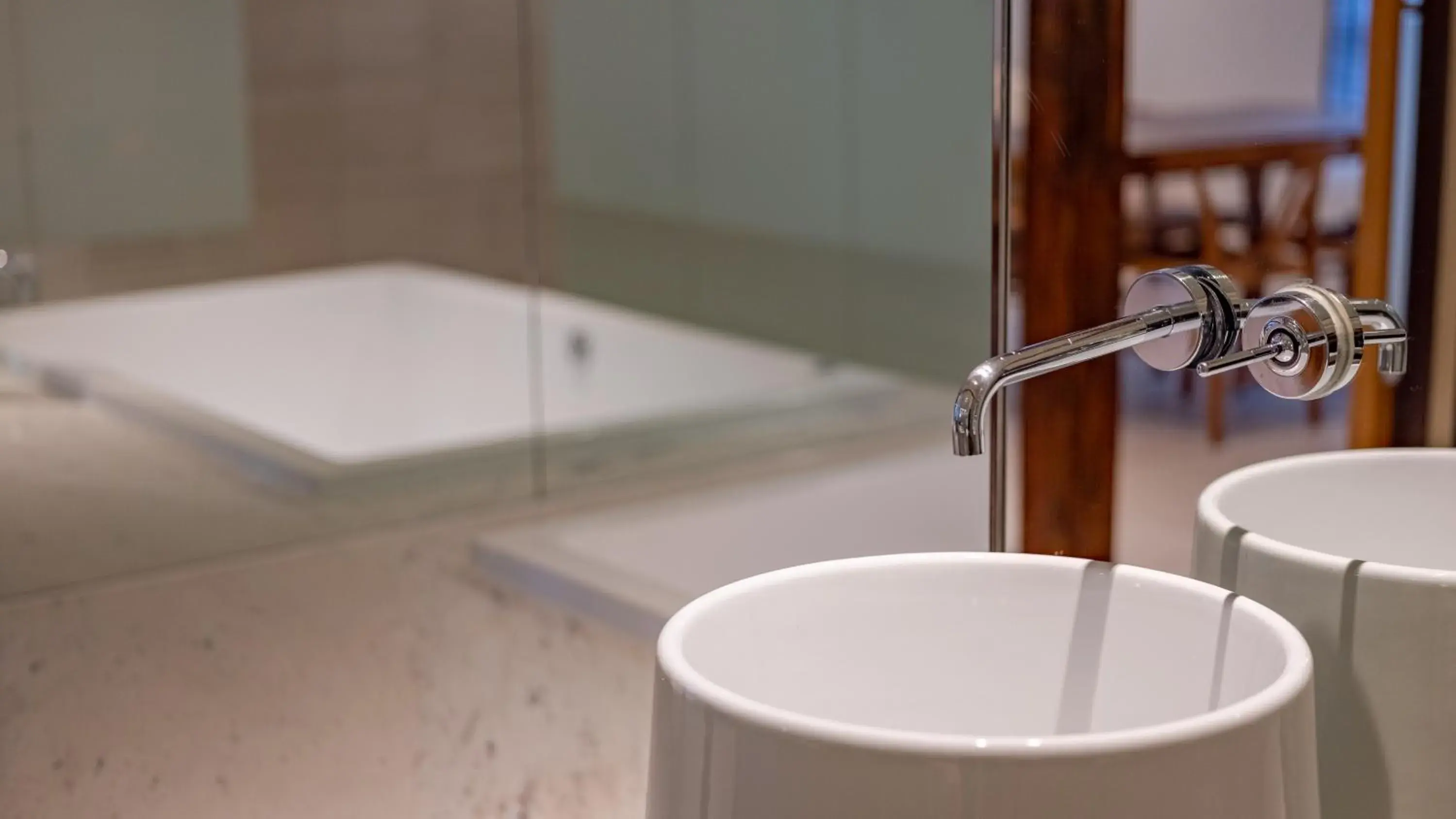 Bathroom in jeonju hotel barahan