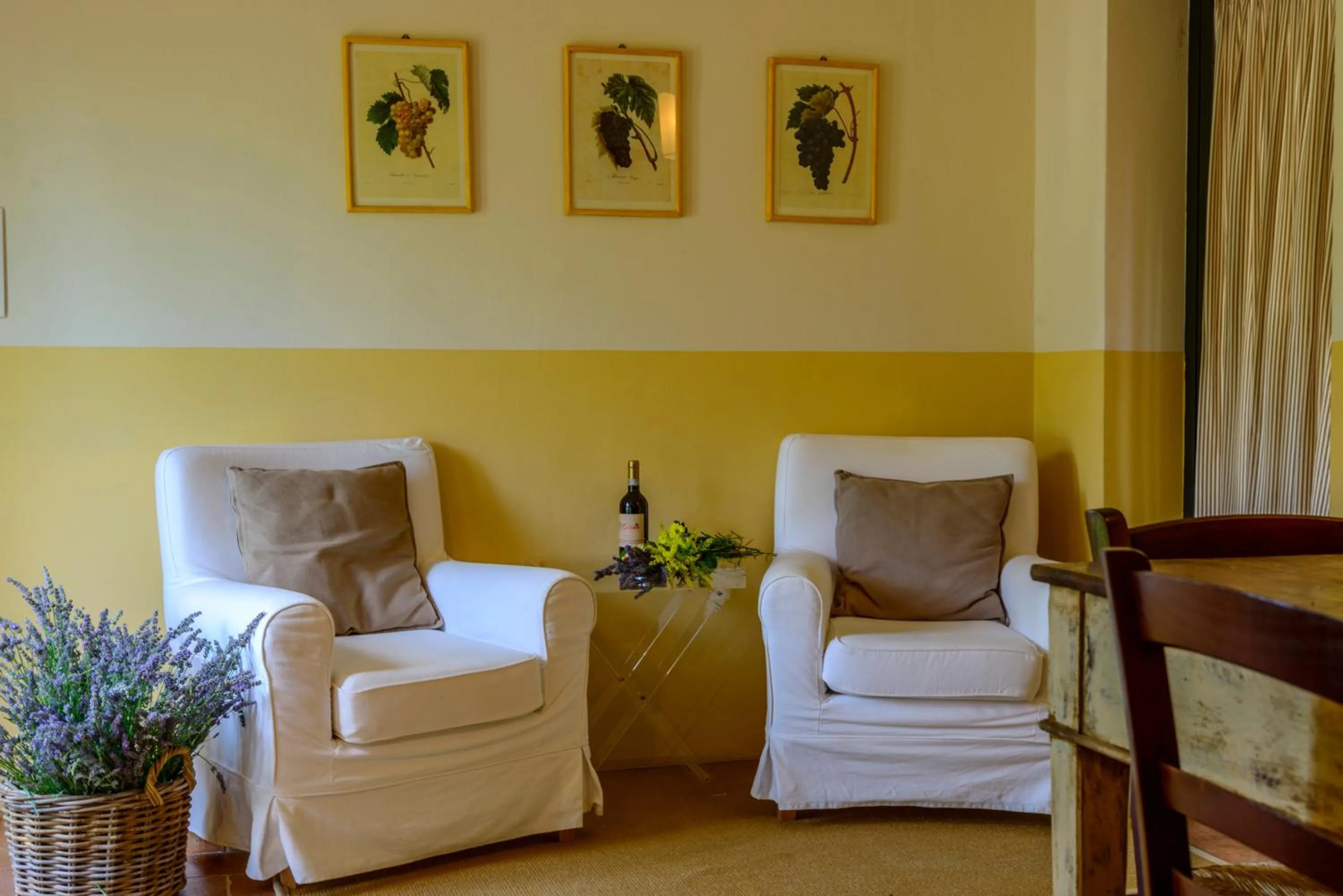 Living room in Podere Vigliano