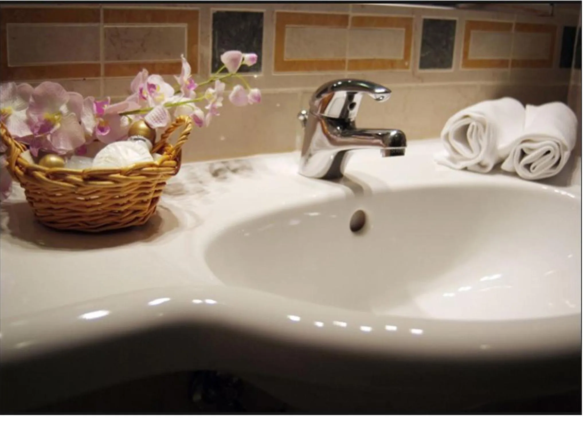 Bathroom in Hotel Adria