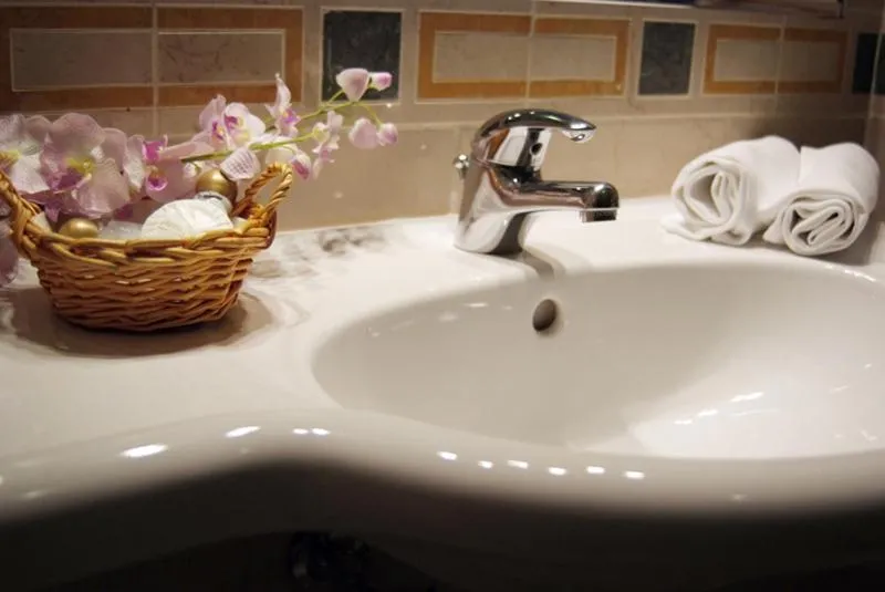 Toilet in Hotel Adria