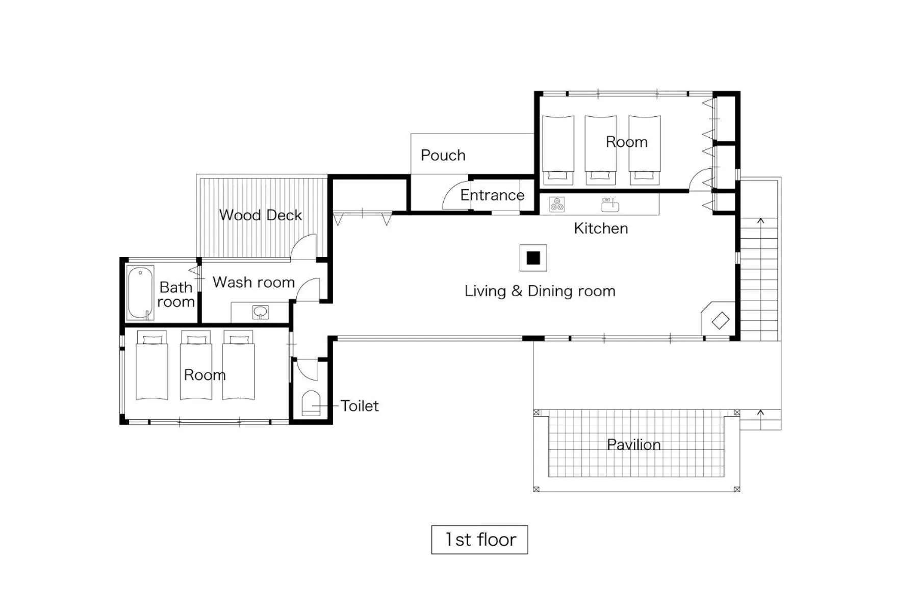 Floor Plan in Nasu Highland Park Official Hotel Towa Pure Cottages