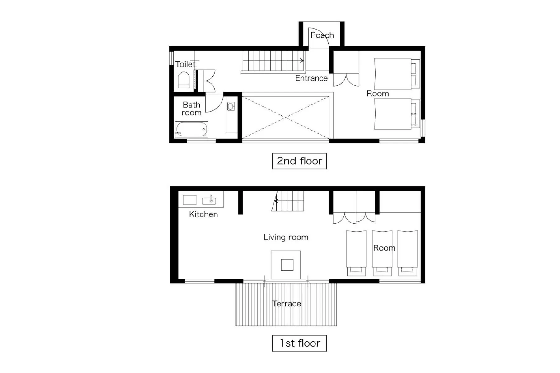 Floor Plan in Nasu Highland Park Official Hotel Towa Pure Cottages