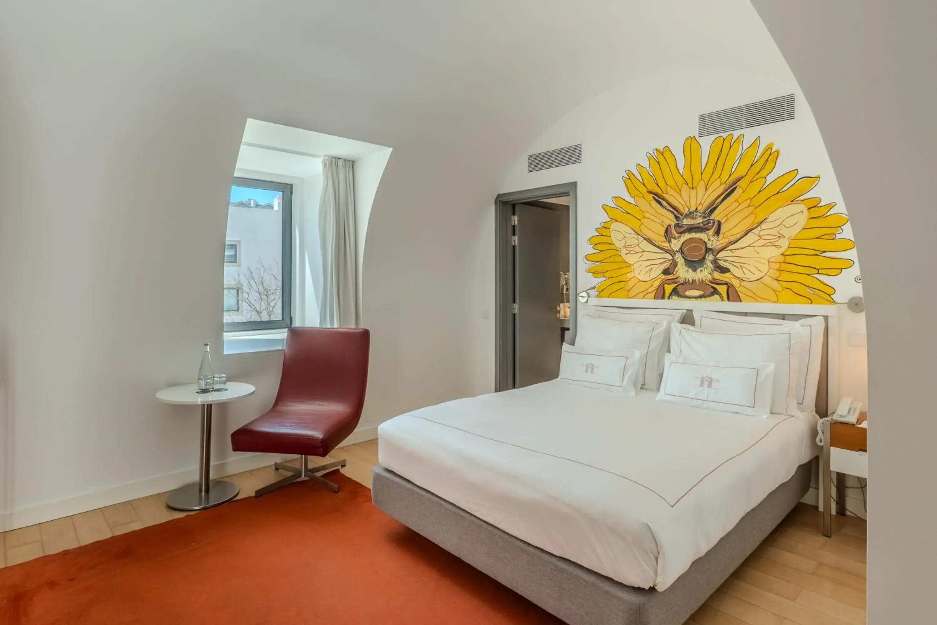 Bedroom, Bed in Pestana Cidadela Cascais - Pousada & Art District Bedroom, Bed in Pestana Cidadela Cascais - Pousada & Art District