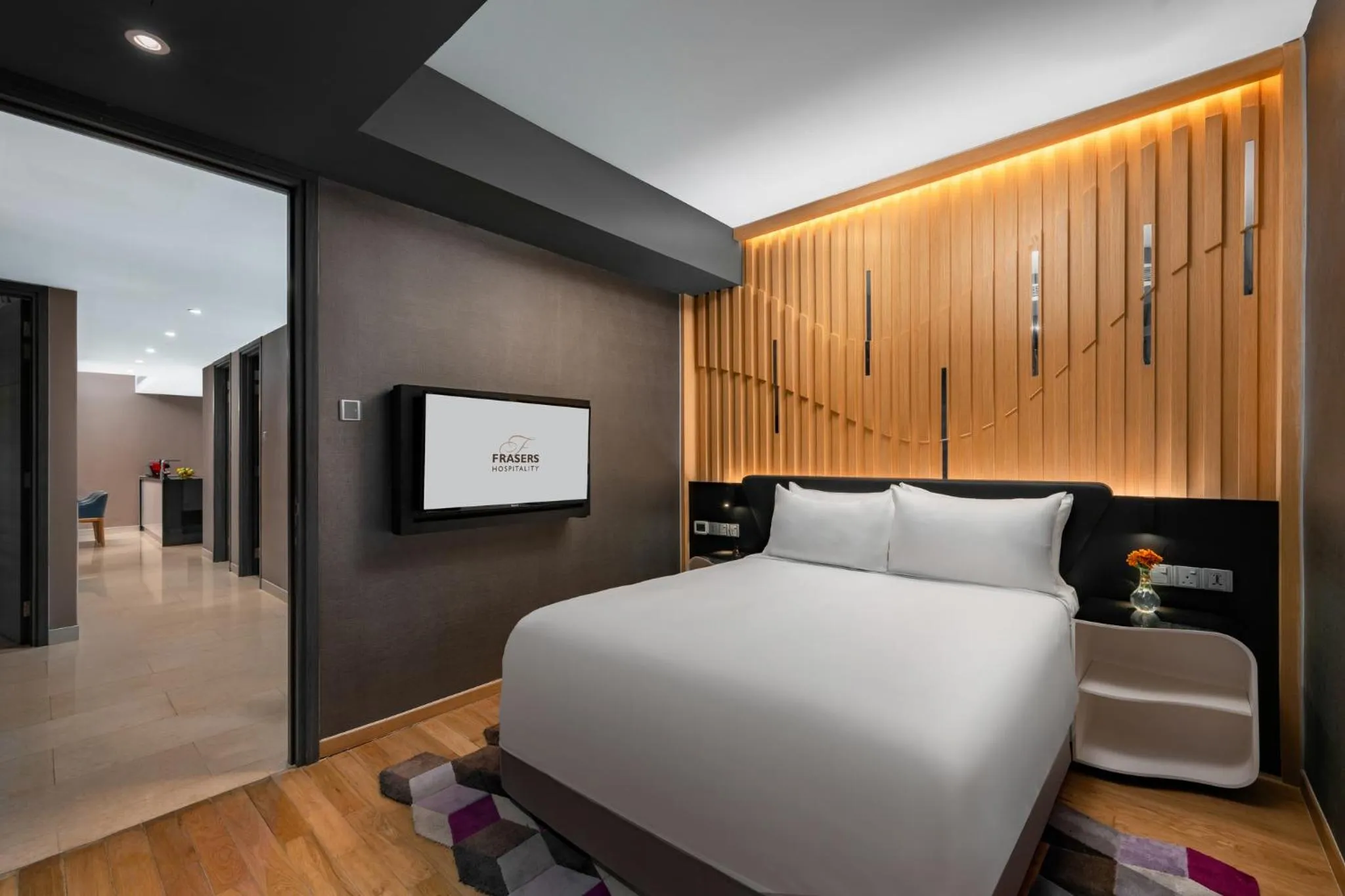 Bed in Fraser Place Puteri Harbour