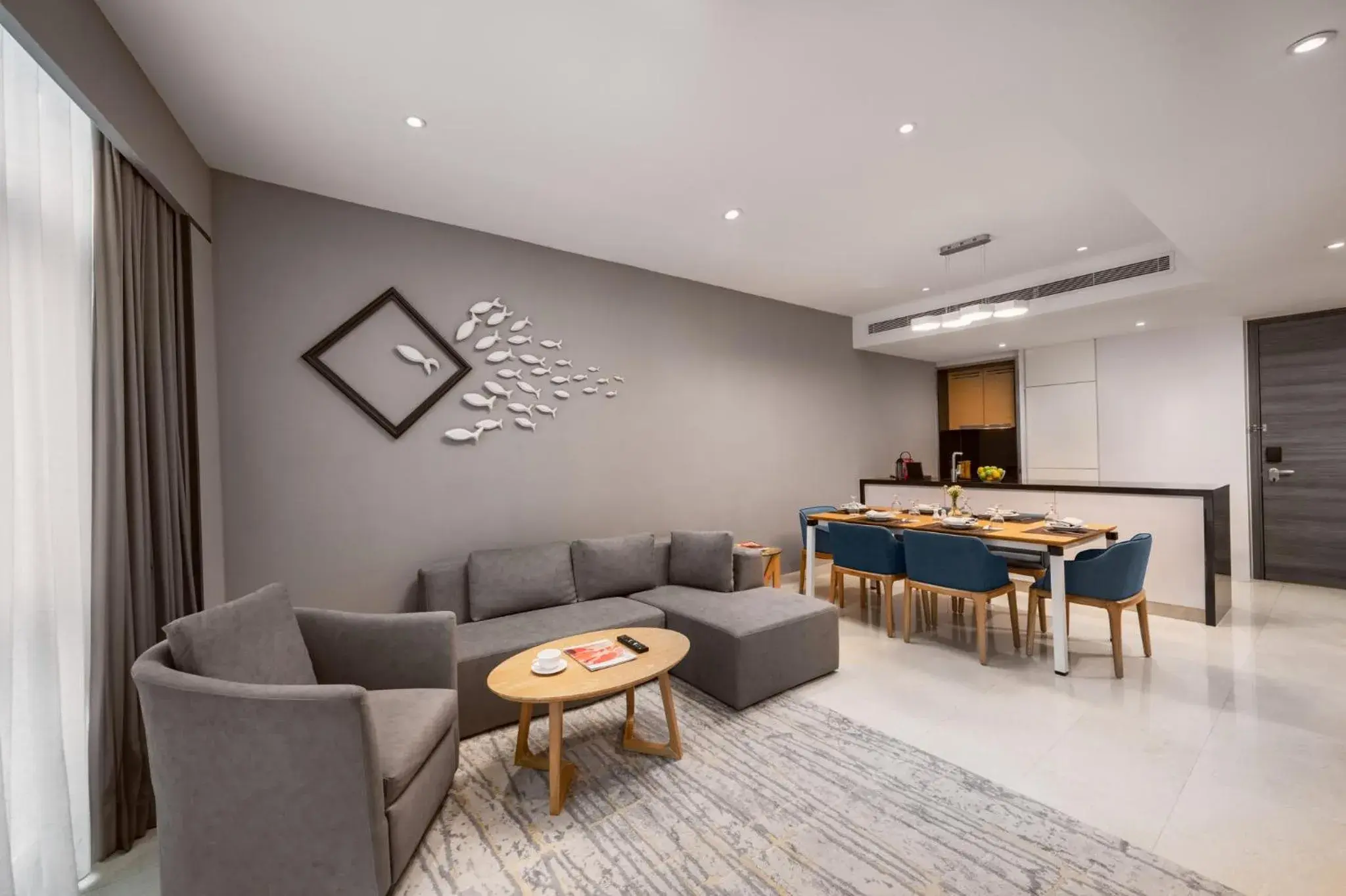 Living room in Fraser Place Puteri Harbour Living room in Fraser Place Puteri Harbour