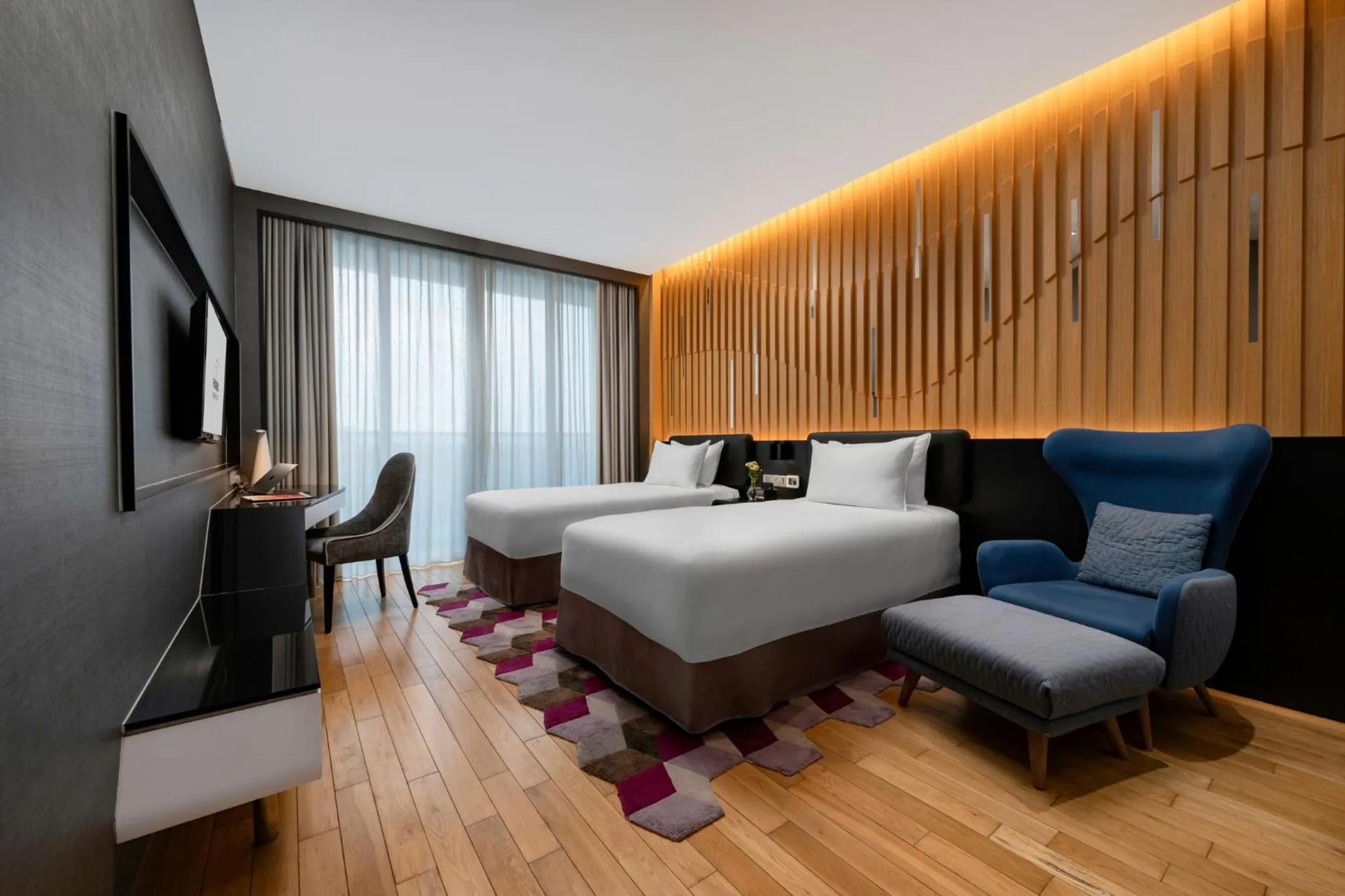 Bed in Fraser Place Puteri Harbour