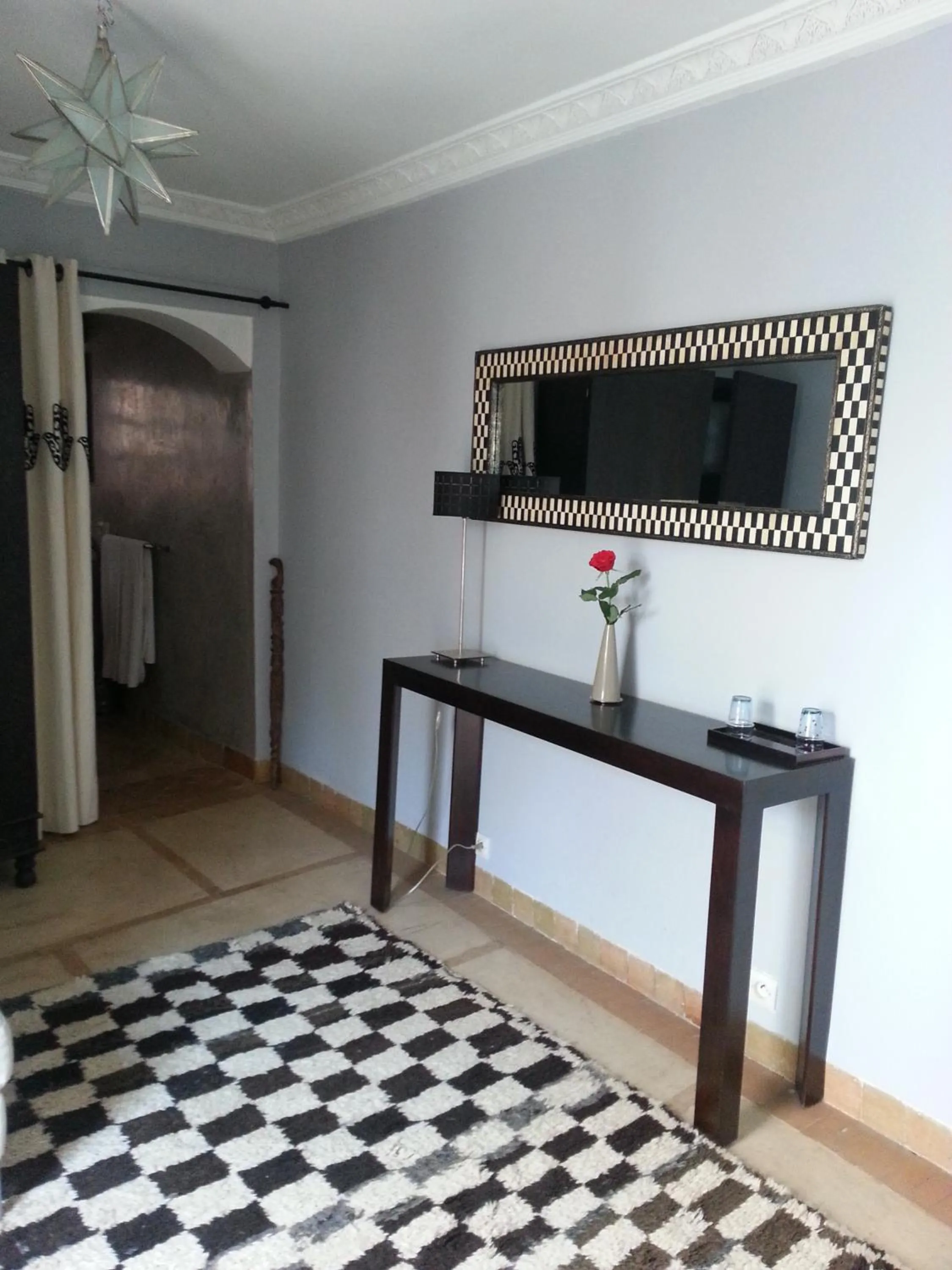 Decorative detail in Riad AZZA