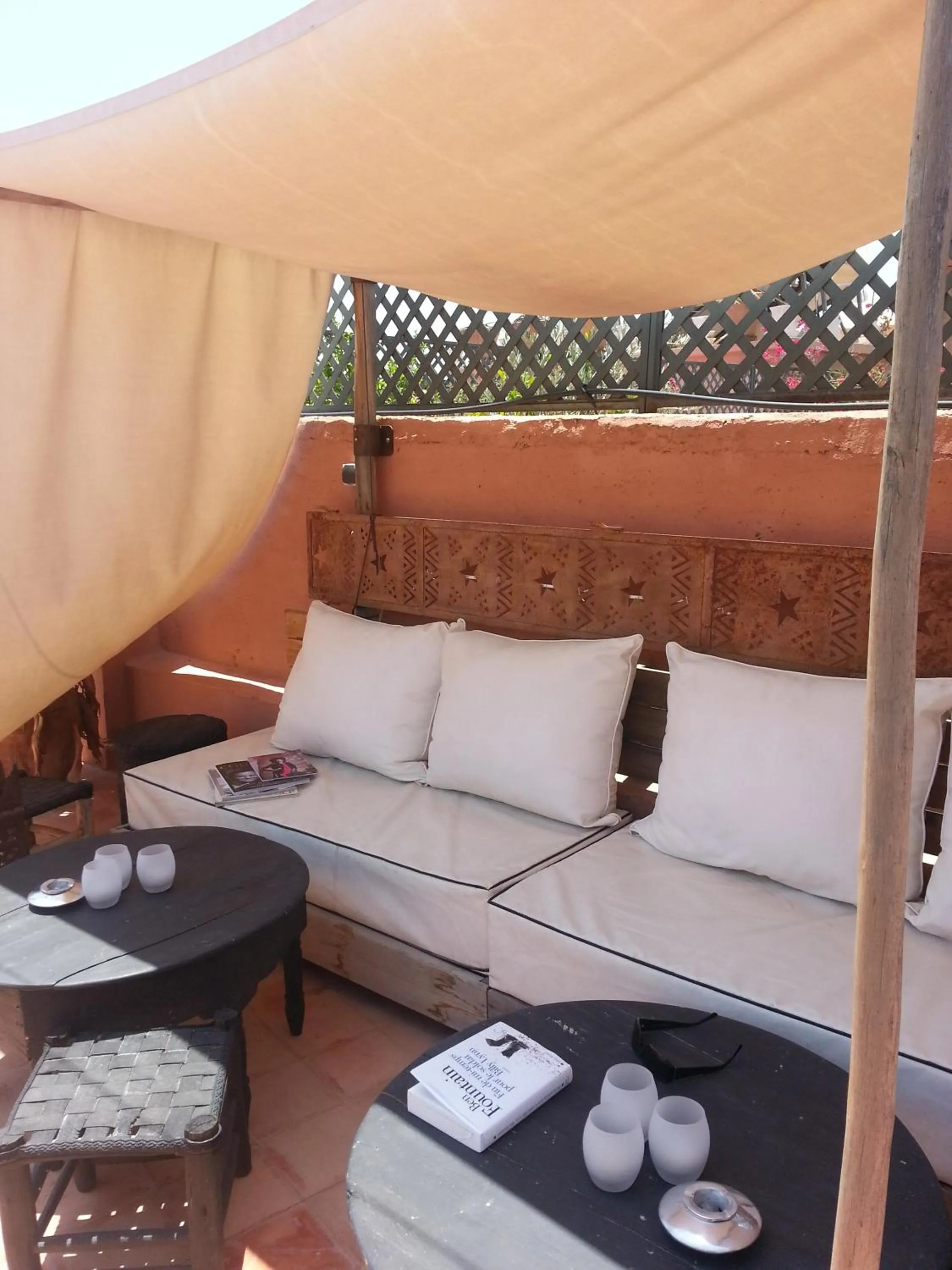 Balcony/Terrace in Riad AZZA