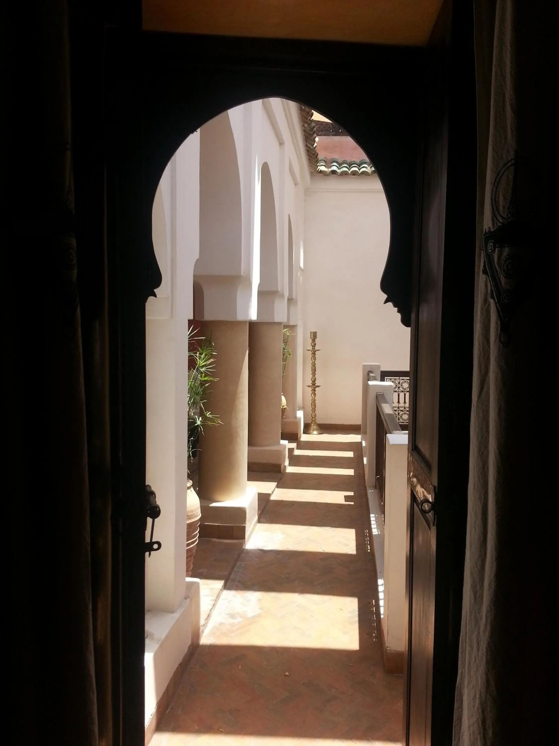 Decorative detail in Riad AZZA