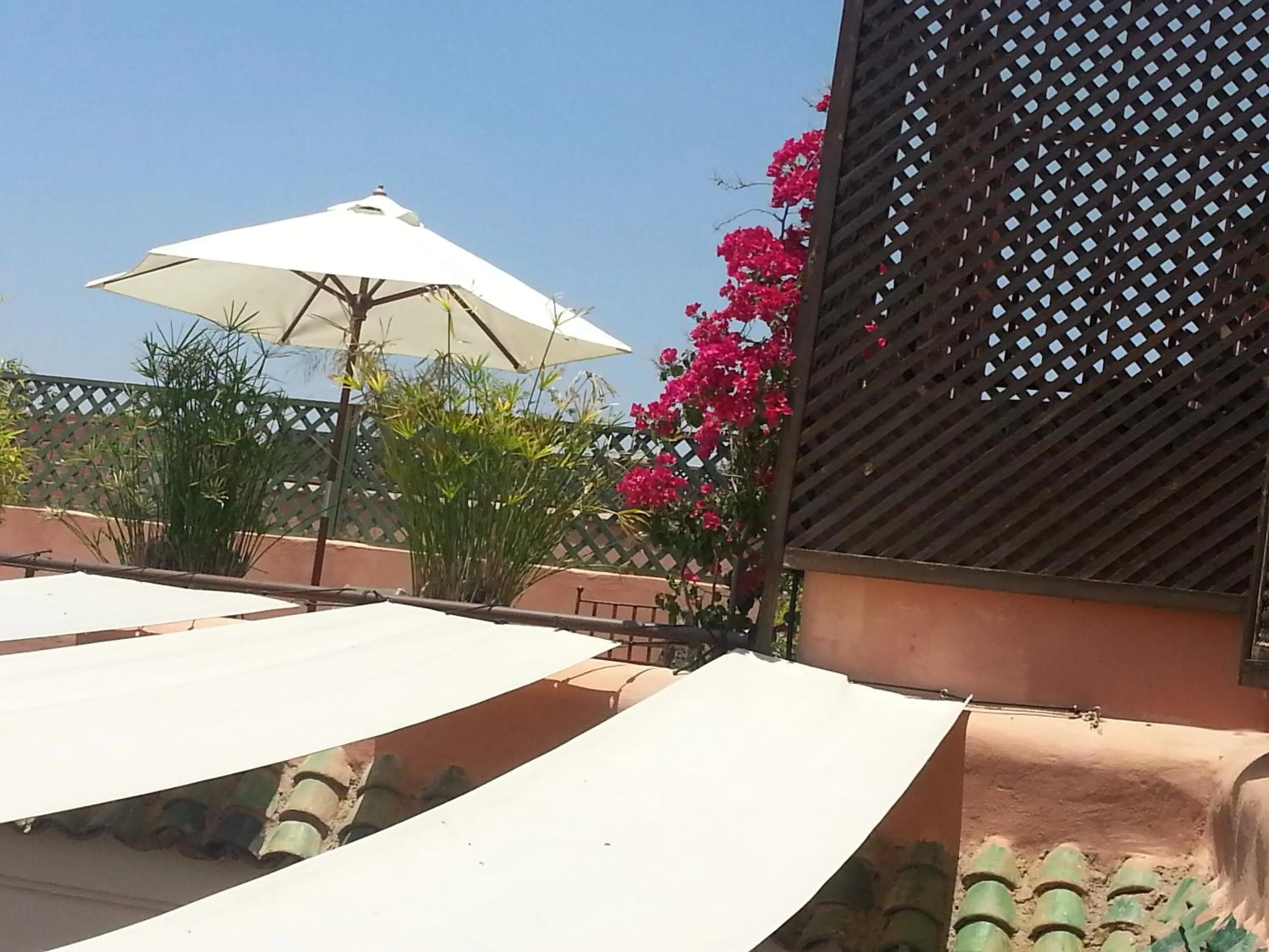 Balcony/Terrace in Riad AZZA